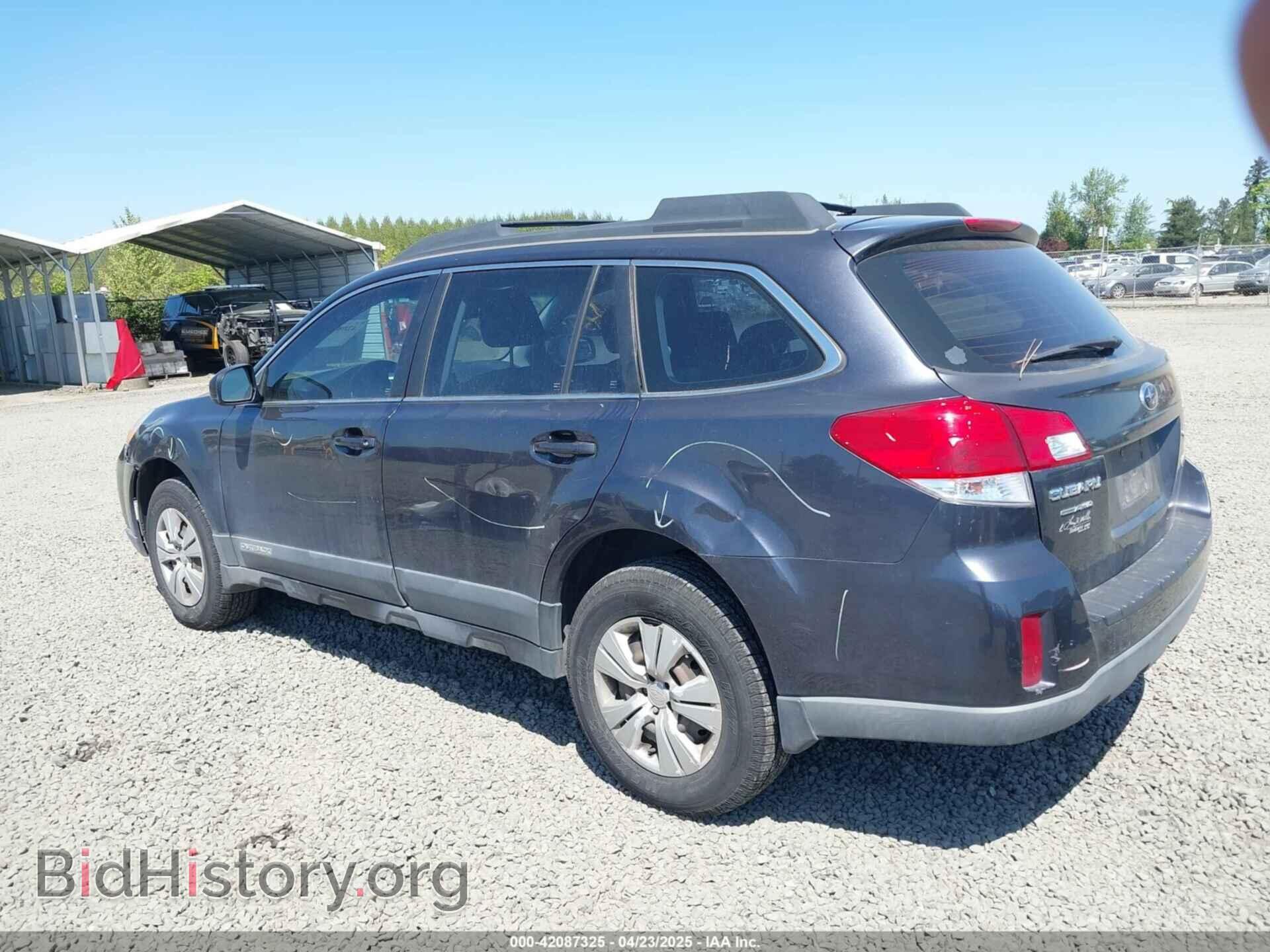 2012 SUBARU OUTBACK - VIN: 4S4BRBAC5C3265482 - Фото 3