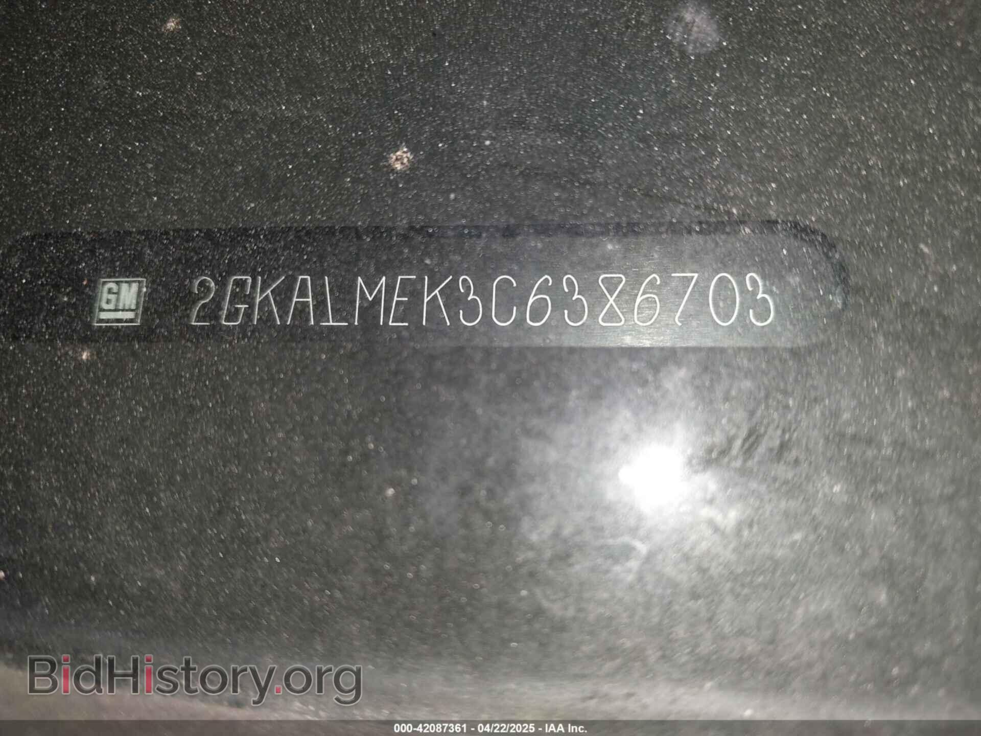 2012 GMC TERRAIN - VIN: 2GKALMEK3C6386703 - Фото 9