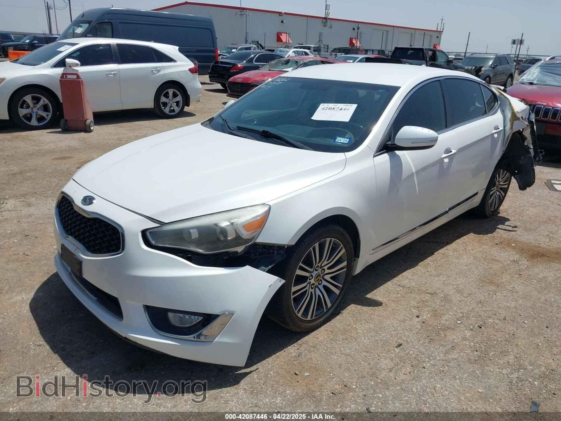 2014 KIA CADENZA - VIN: KNALN4D72E5148137 - Фото 2