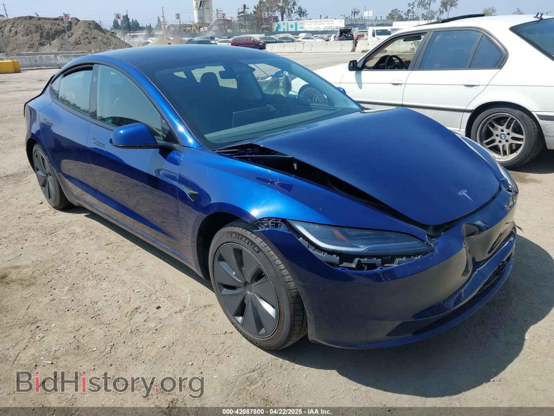 Photo 5YJ3E1EA4RF870435 - TESLA MODEL 3 2024