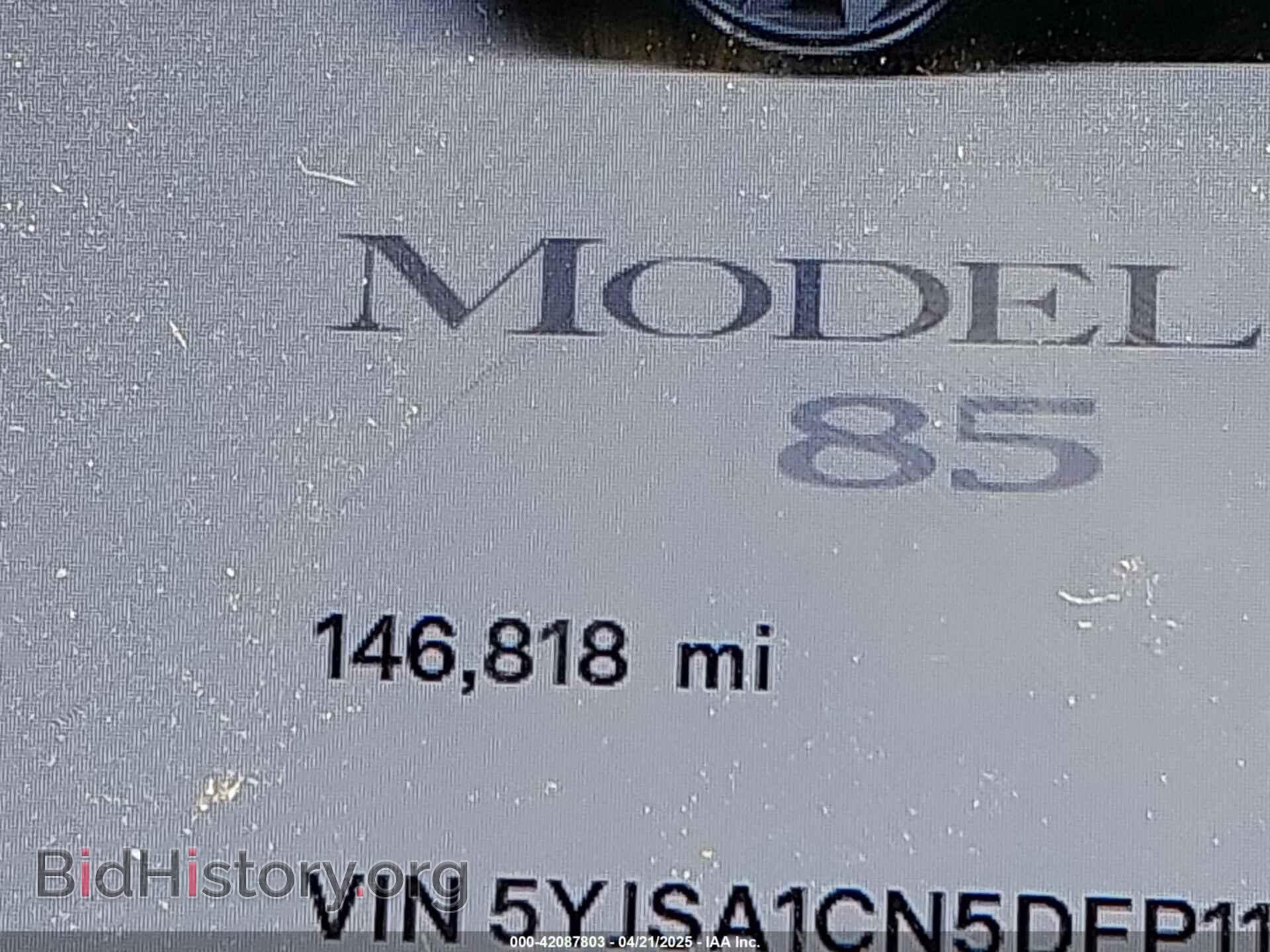 2013 TESLA MODEL S - VIN: 5YJSA1CN5DFP11381 - Фото 14