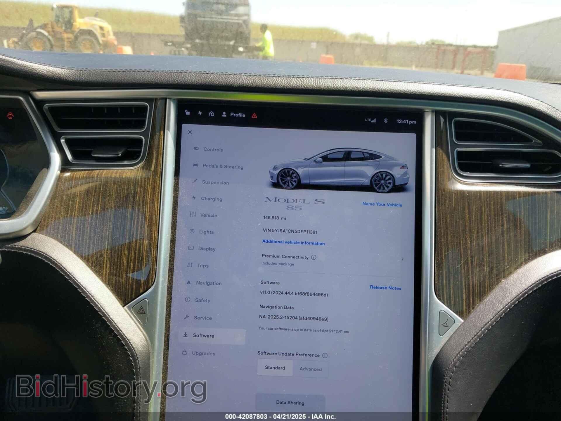 2013 TESLA MODEL S - VIN: 5YJSA1CN5DFP11381 - Фото 17
