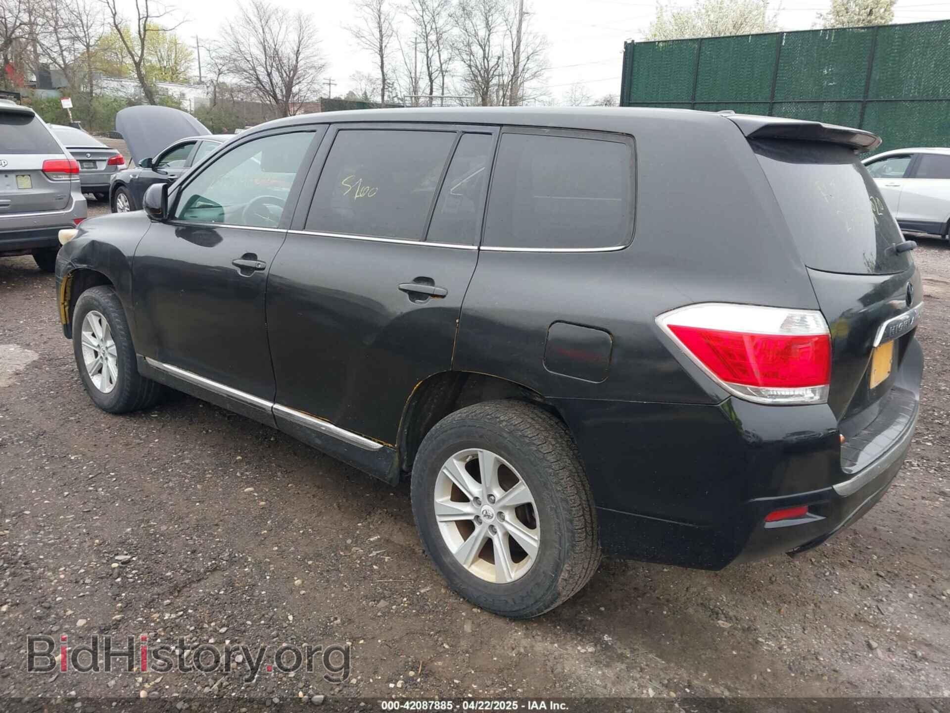 2012 TOYOTA HIGHLANDER - VIN: 5TDZA3EH0CS024692 - Фото 3
