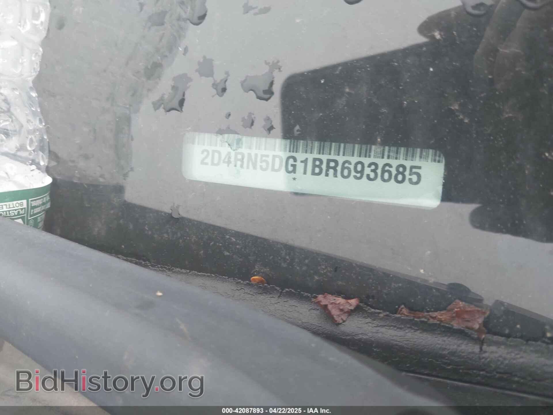 2011 DODGE GRAND CARAVAN - VIN: 2D4RN5DG1BR693685 - Фото 11