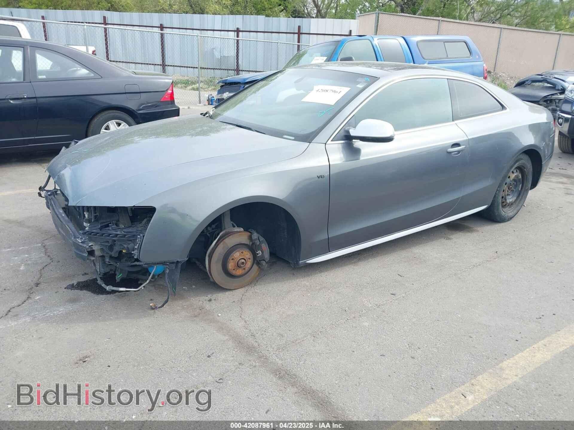 2012 AUDI S5 - VIN: WAUCVAFR0CA001543 - Photo 2