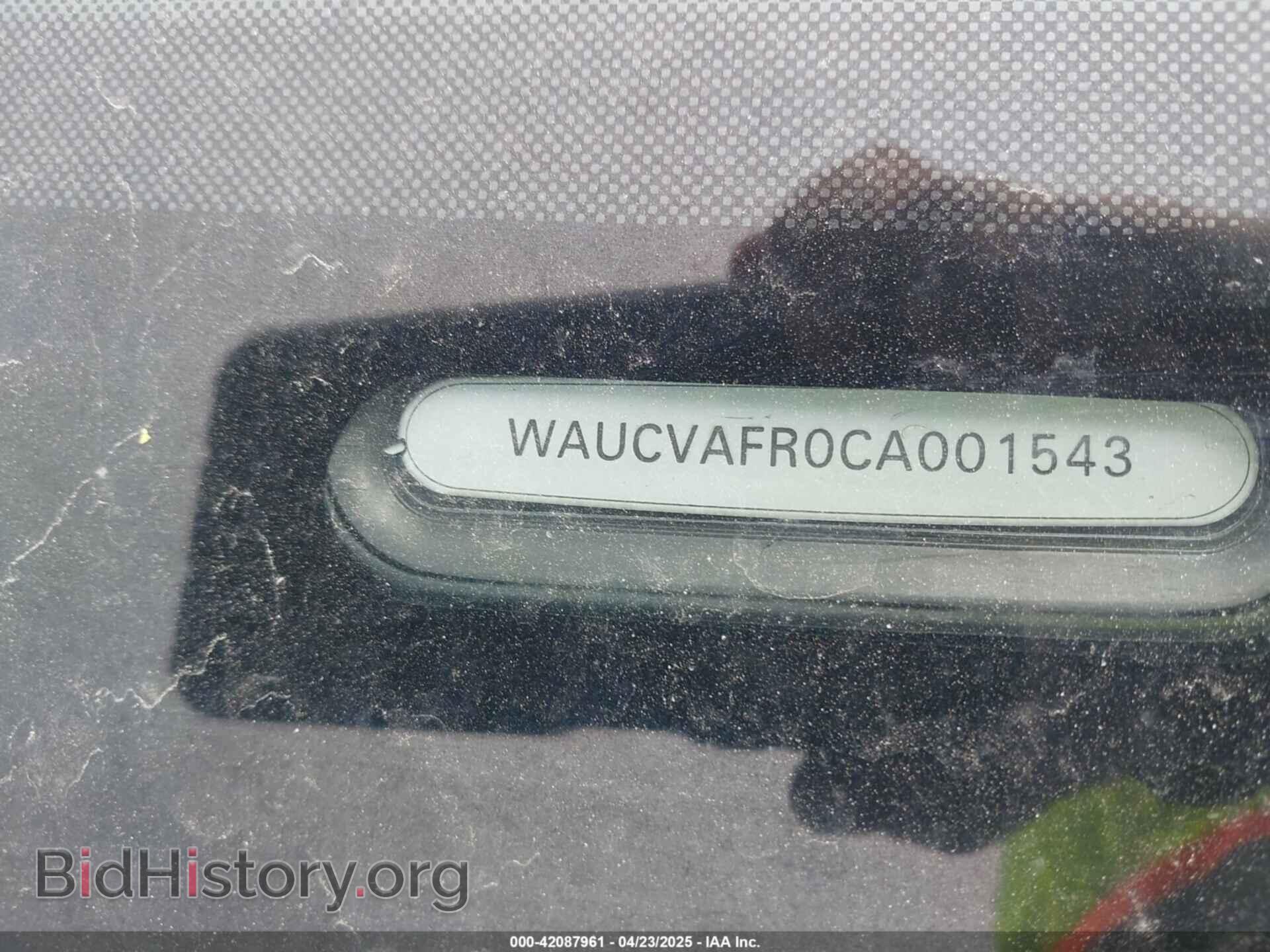 2012 AUDI S5 - VIN: WAUCVAFR0CA001543 - Photo 9