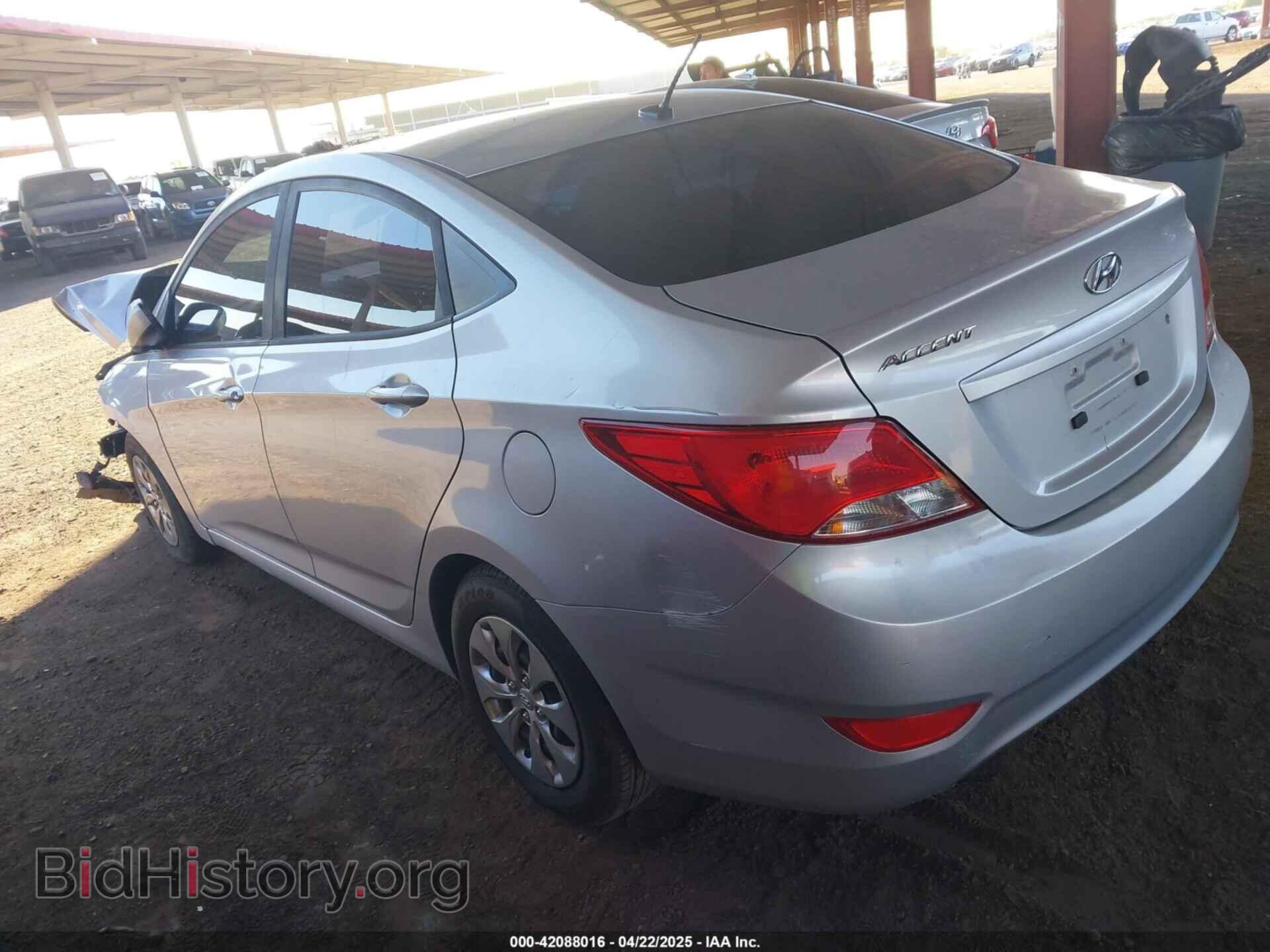 2017 HYUNDAI ACCENT - VIN: KMHCT4AE5HU340167 - Фото 3
