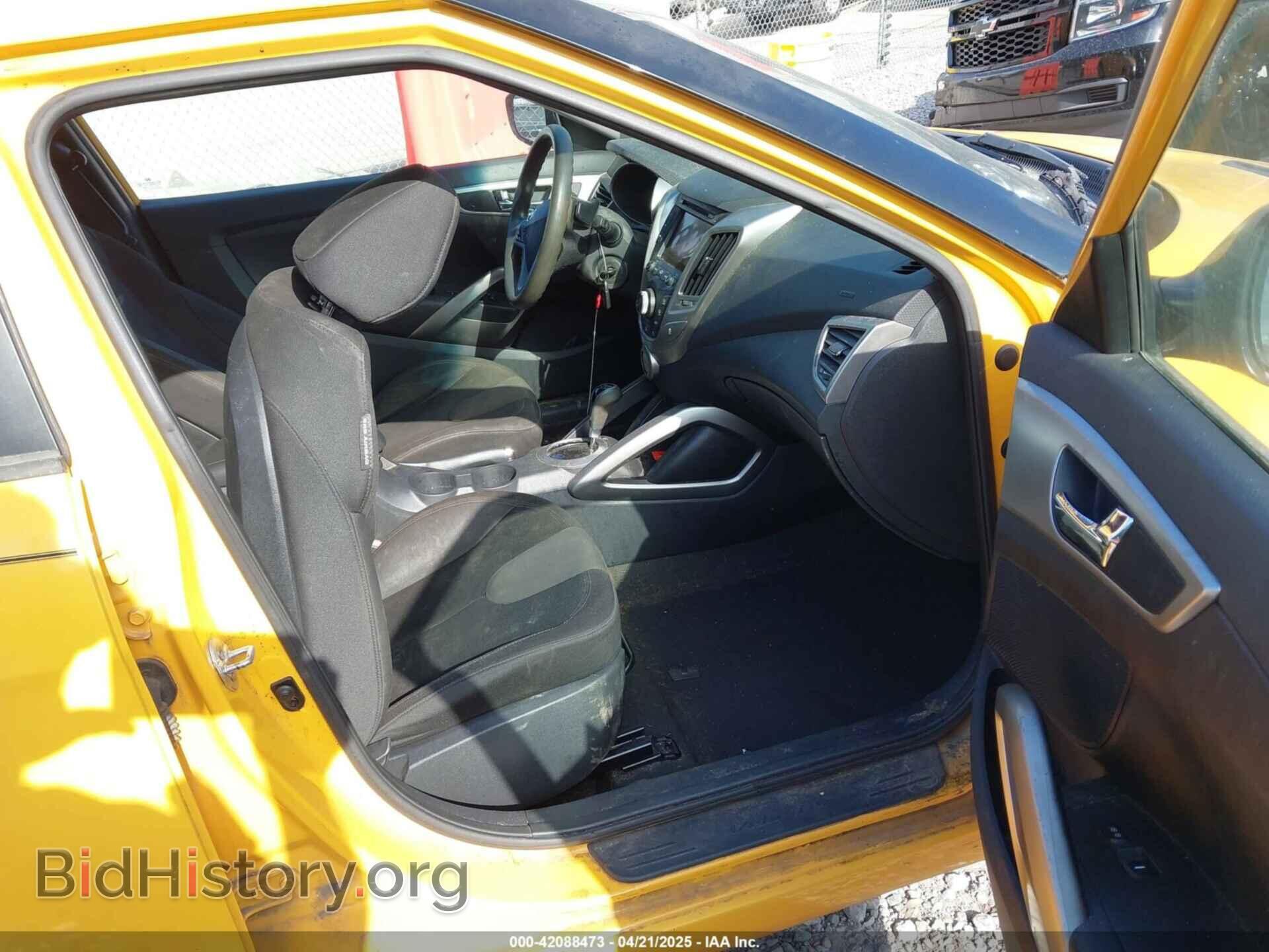 2012 HYUNDAI VELOSTER - VIN: KMHTC6AD2CU079902 - Фото 5