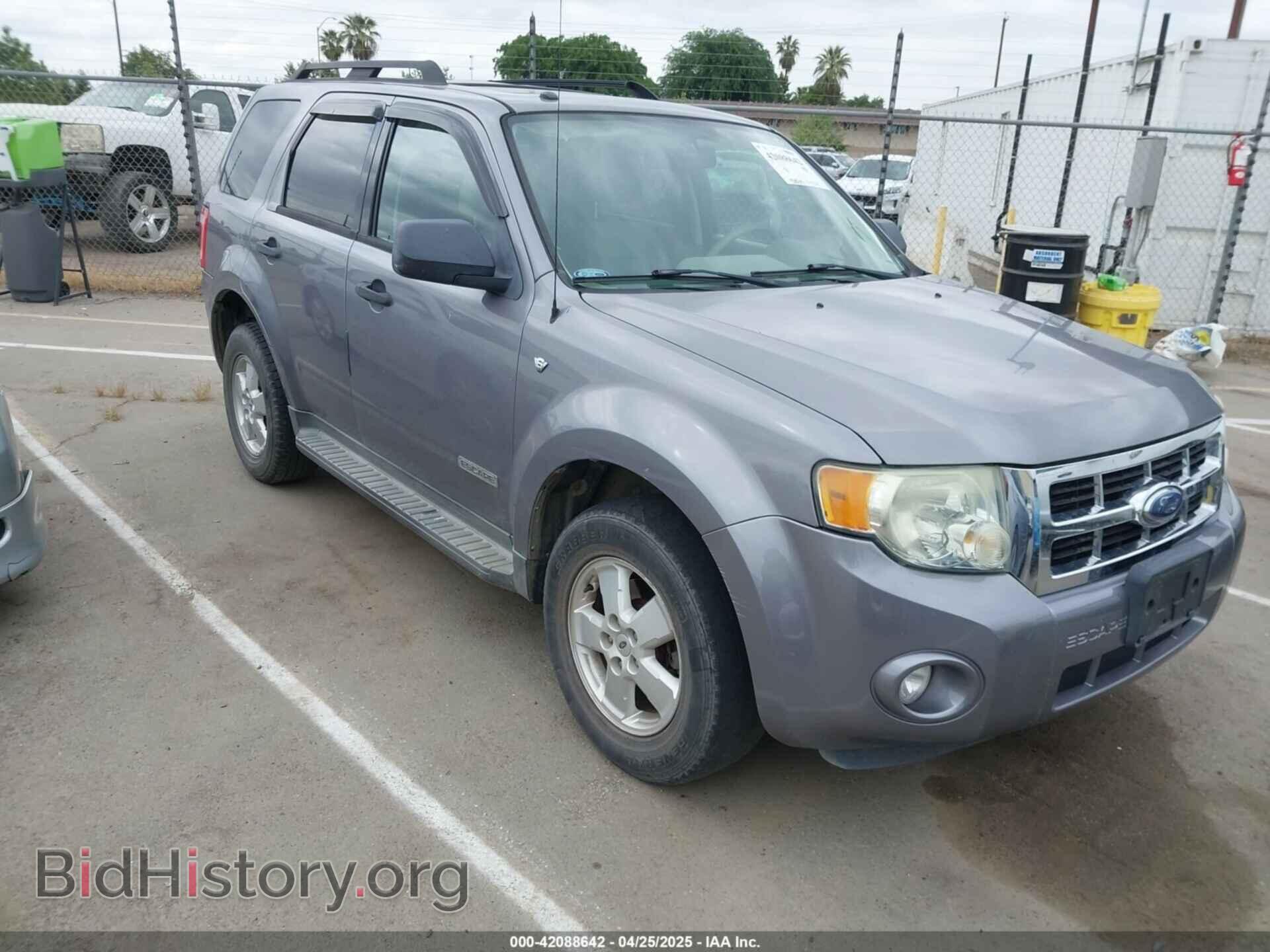Photo 1FMCU03168KA86805 - FORD ESCAPE 2008