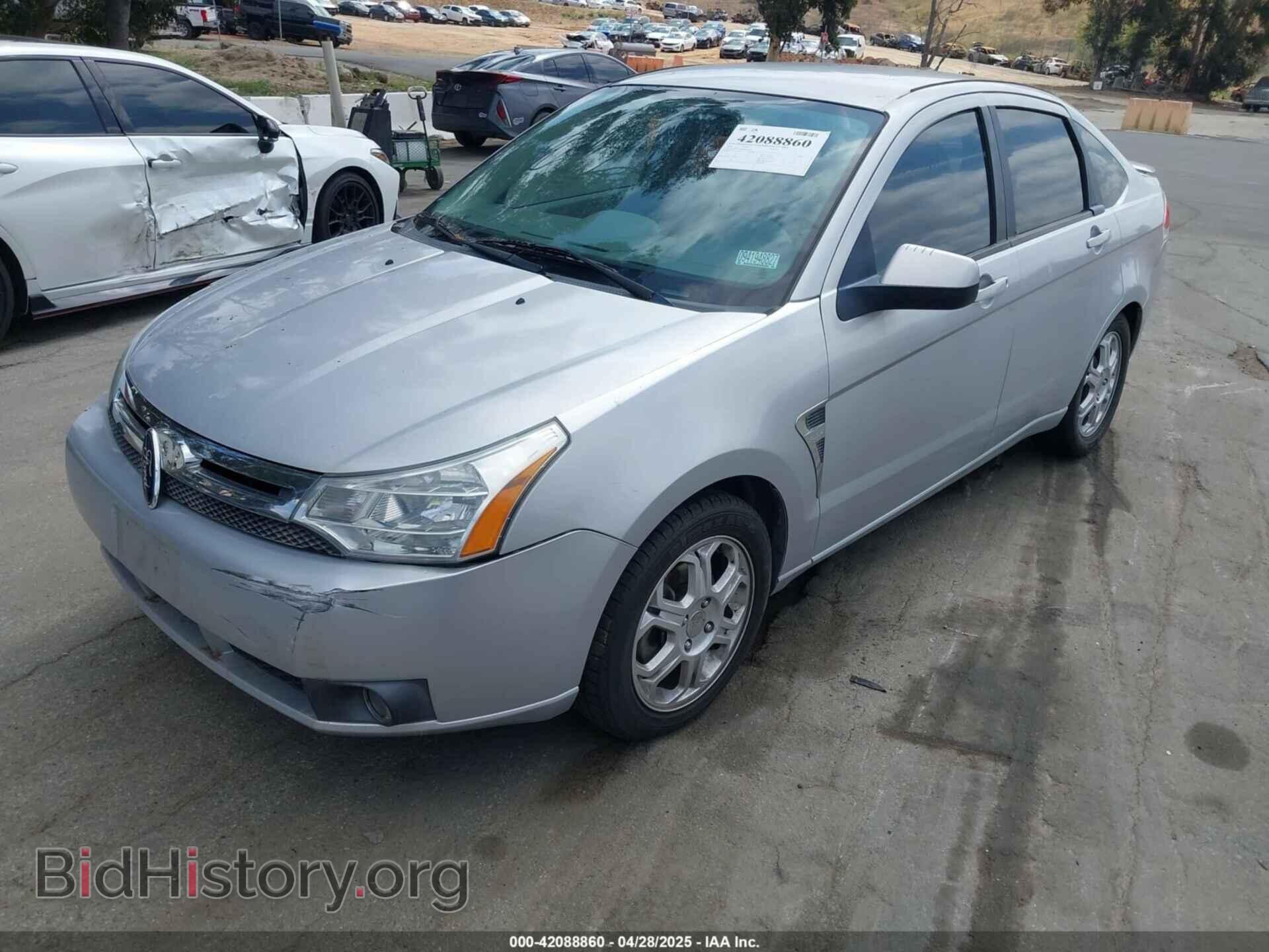 2008 FORD FOCUS - VIN: 1FAHP35N18W199448 - Фото 2