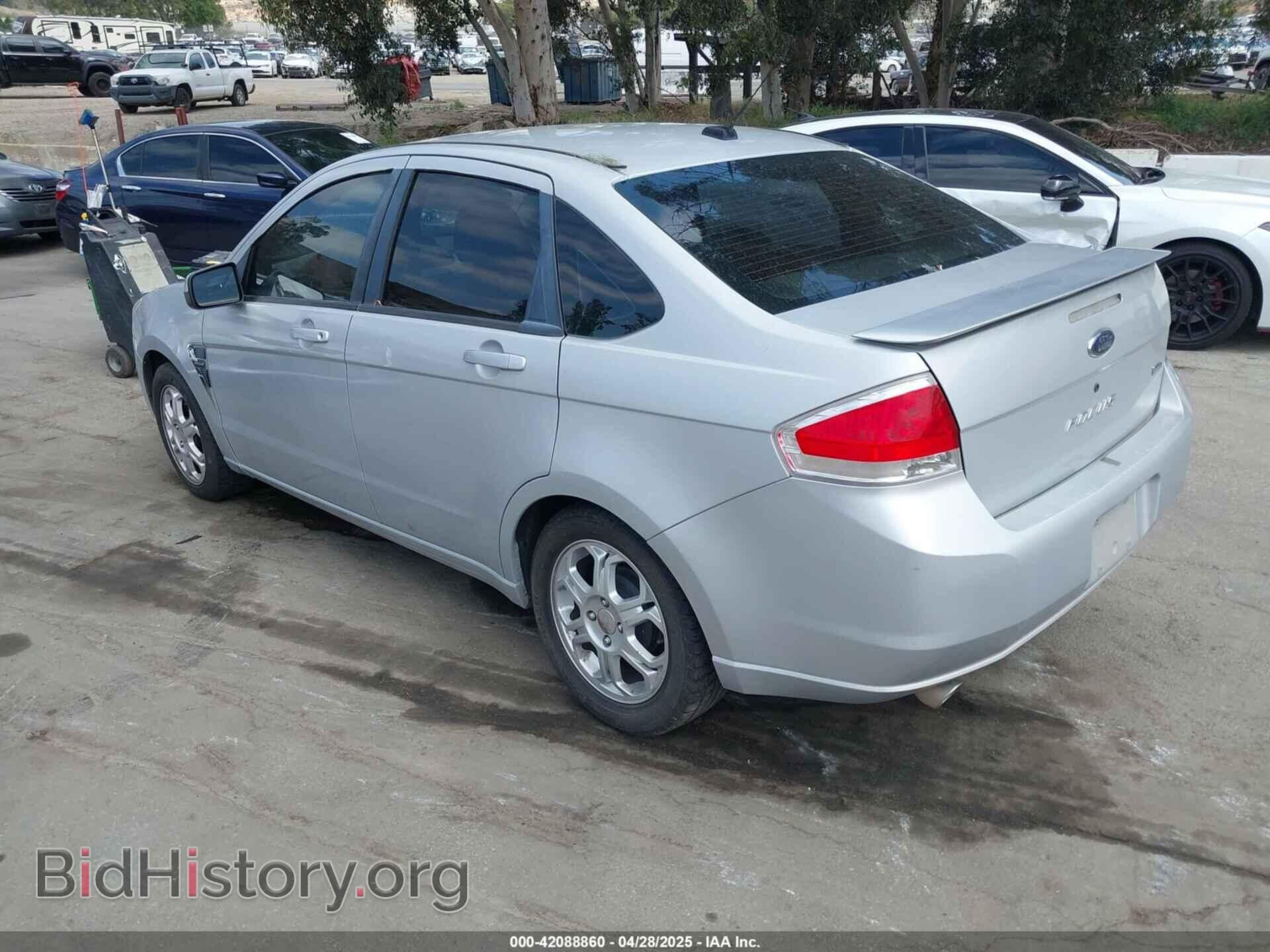 2008 FORD FOCUS - VIN: 1FAHP35N18W199448 - Фото 3
