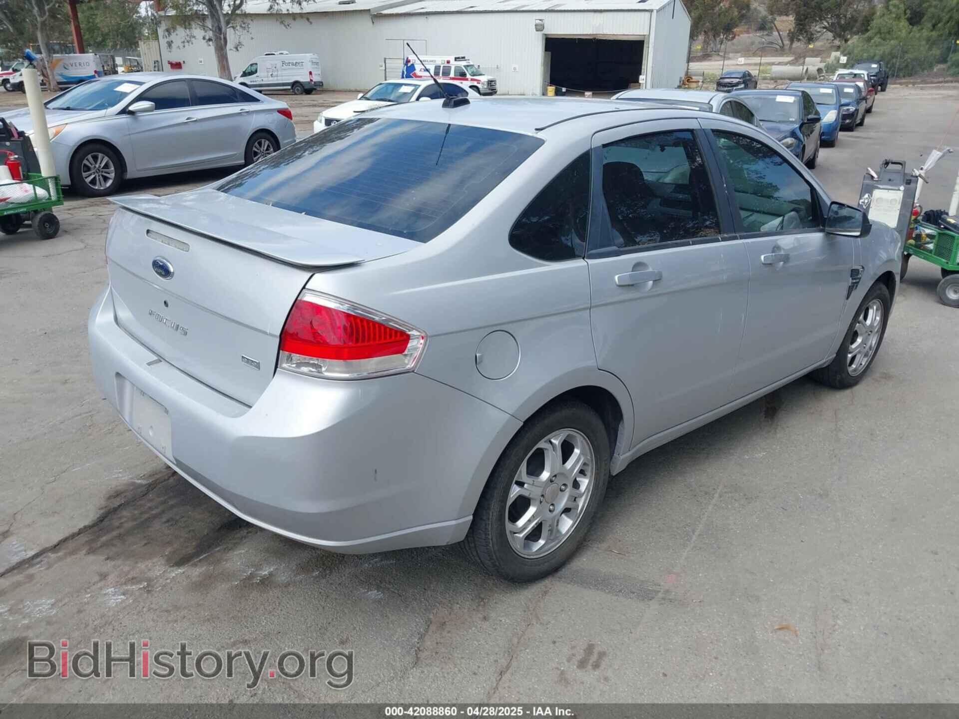 2008 FORD FOCUS - VIN: 1FAHP35N18W199448 - Фото 4