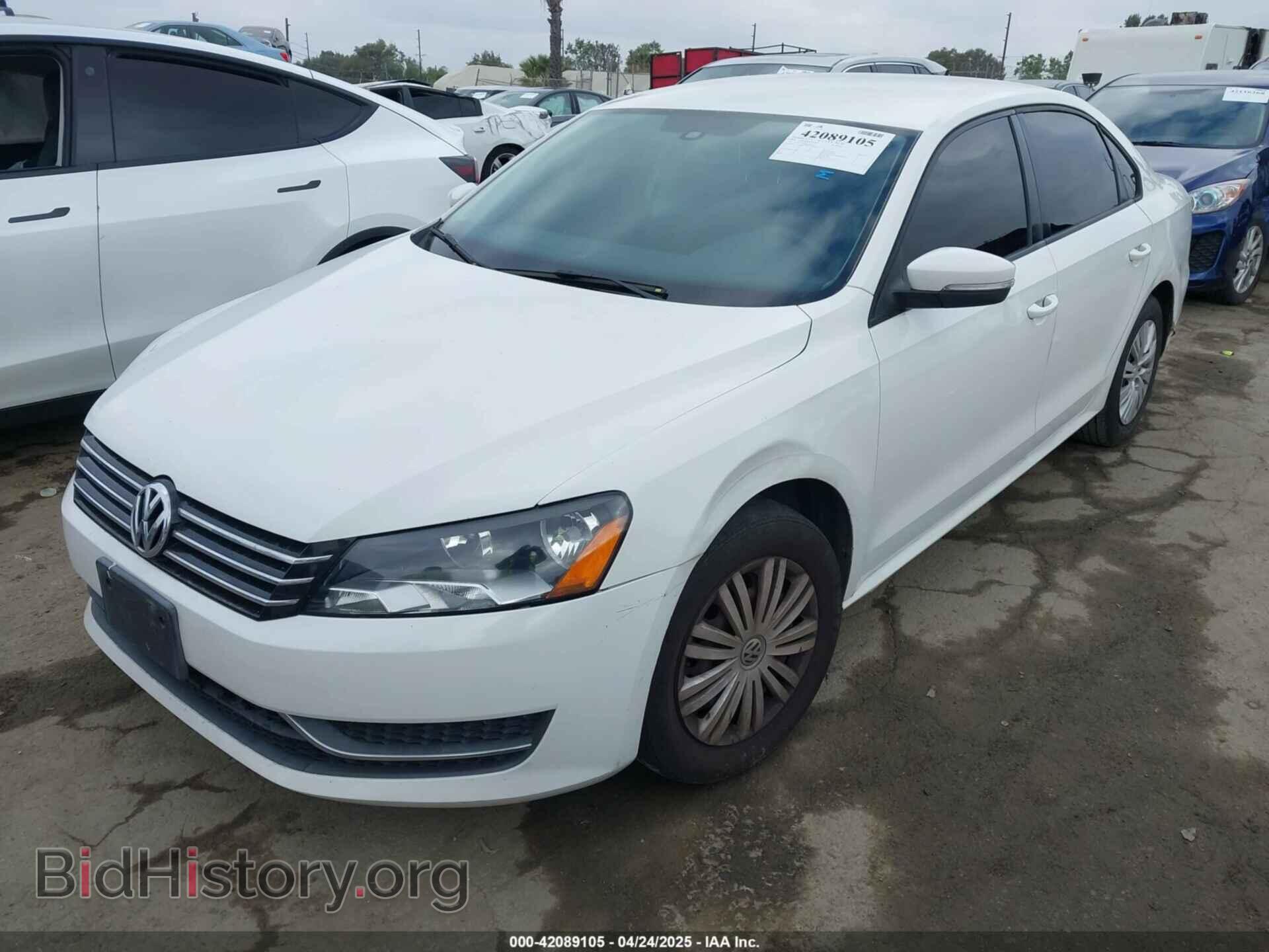 2014 VOLKSWAGEN PASSAT - VIN: 1VWAT7A37EC070983 - Фото 2