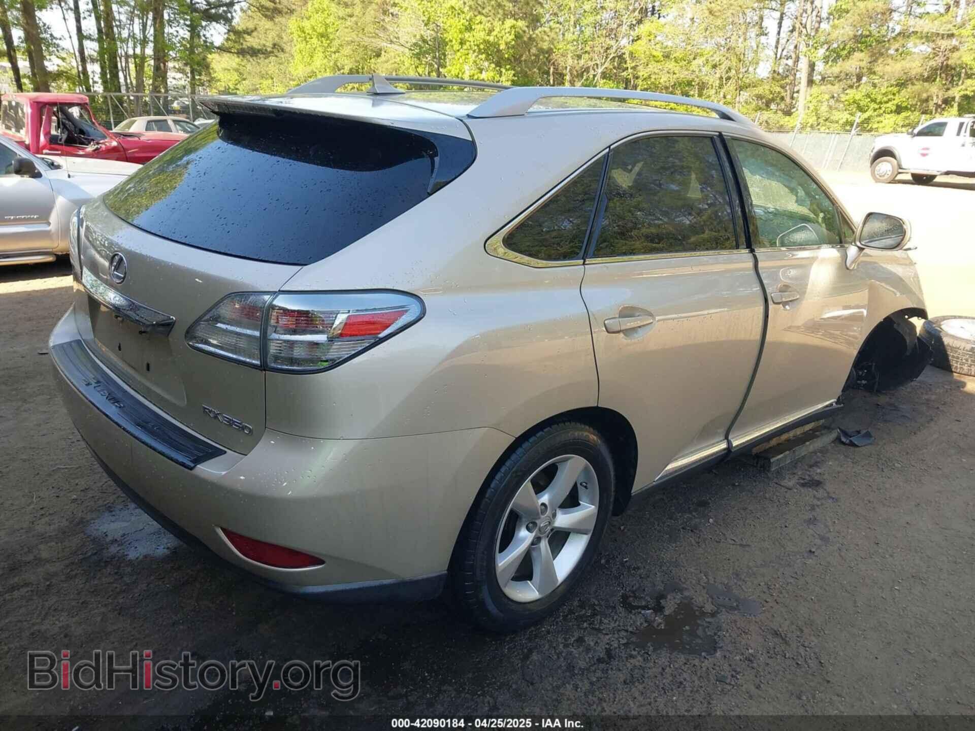2011 LEXUS RX 350 - VIN: 2T2BK1BA2BC094157 - Фото 4