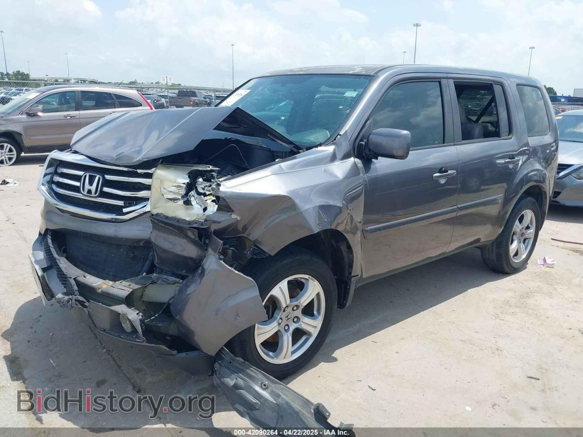 2014 HONDA PILOT - VIN: 5FNYF3H43EB008323 - Фото 2