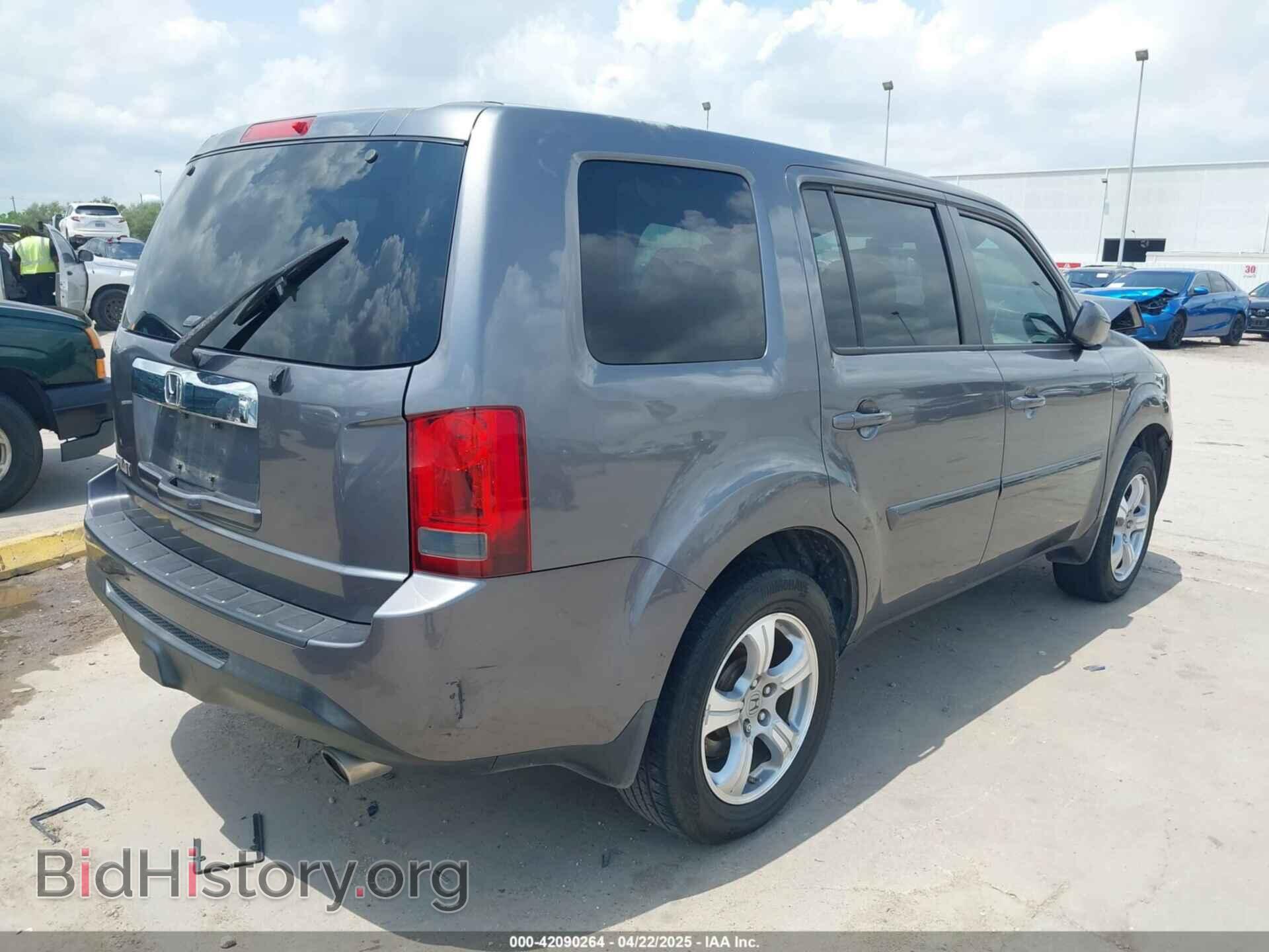 2014 HONDA PILOT - VIN: 5FNYF3H43EB008323 - Фото 4
