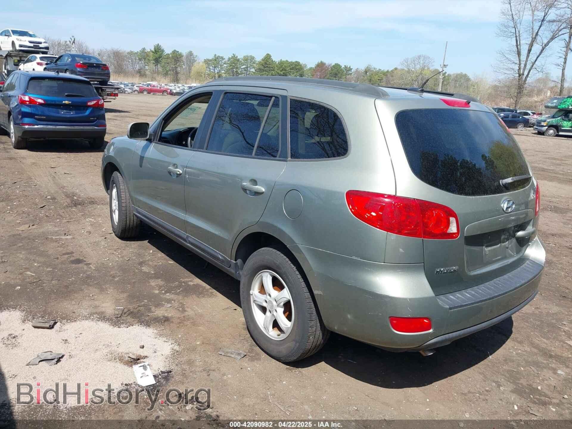 2008 HYUNDAI SANTA FE - VIN: 5NMSG13D78H149381 - Фото 3