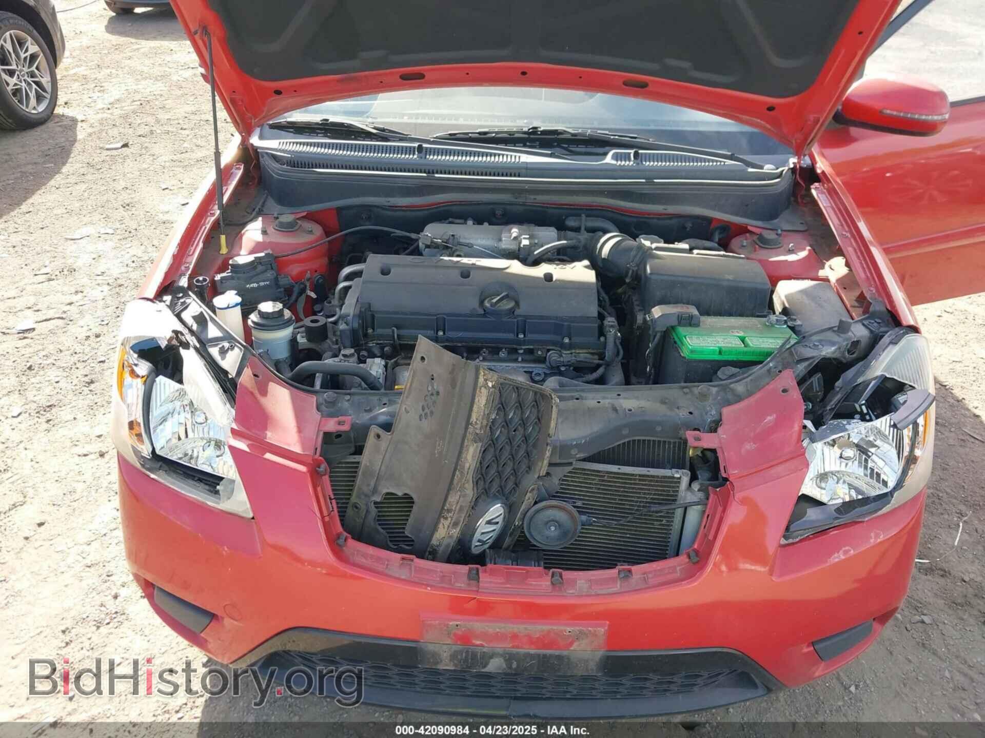 2011 KIA RIO - VIN: KNADH4A32B6926553 - Фото 10