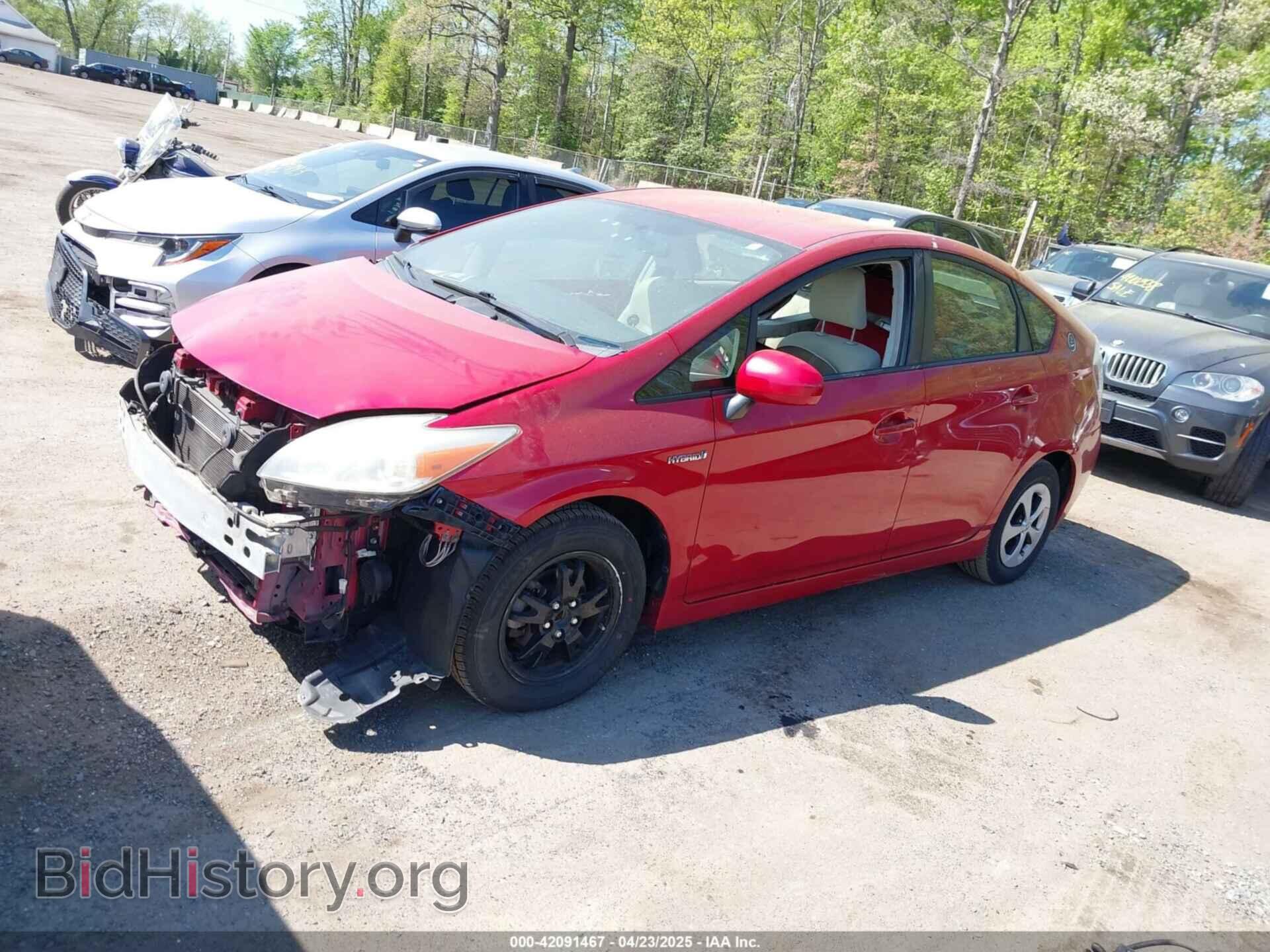 2013 TOYOTA PRIUS - VIN: JTDKN3DU5D0355406 - Фото 2