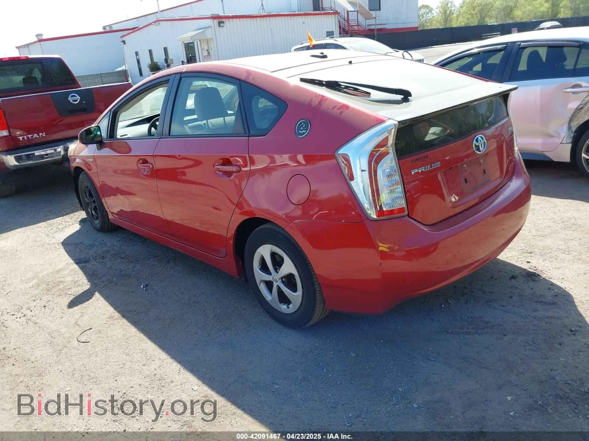 2013 TOYOTA PRIUS - VIN: JTDKN3DU5D0355406 - Фото 3