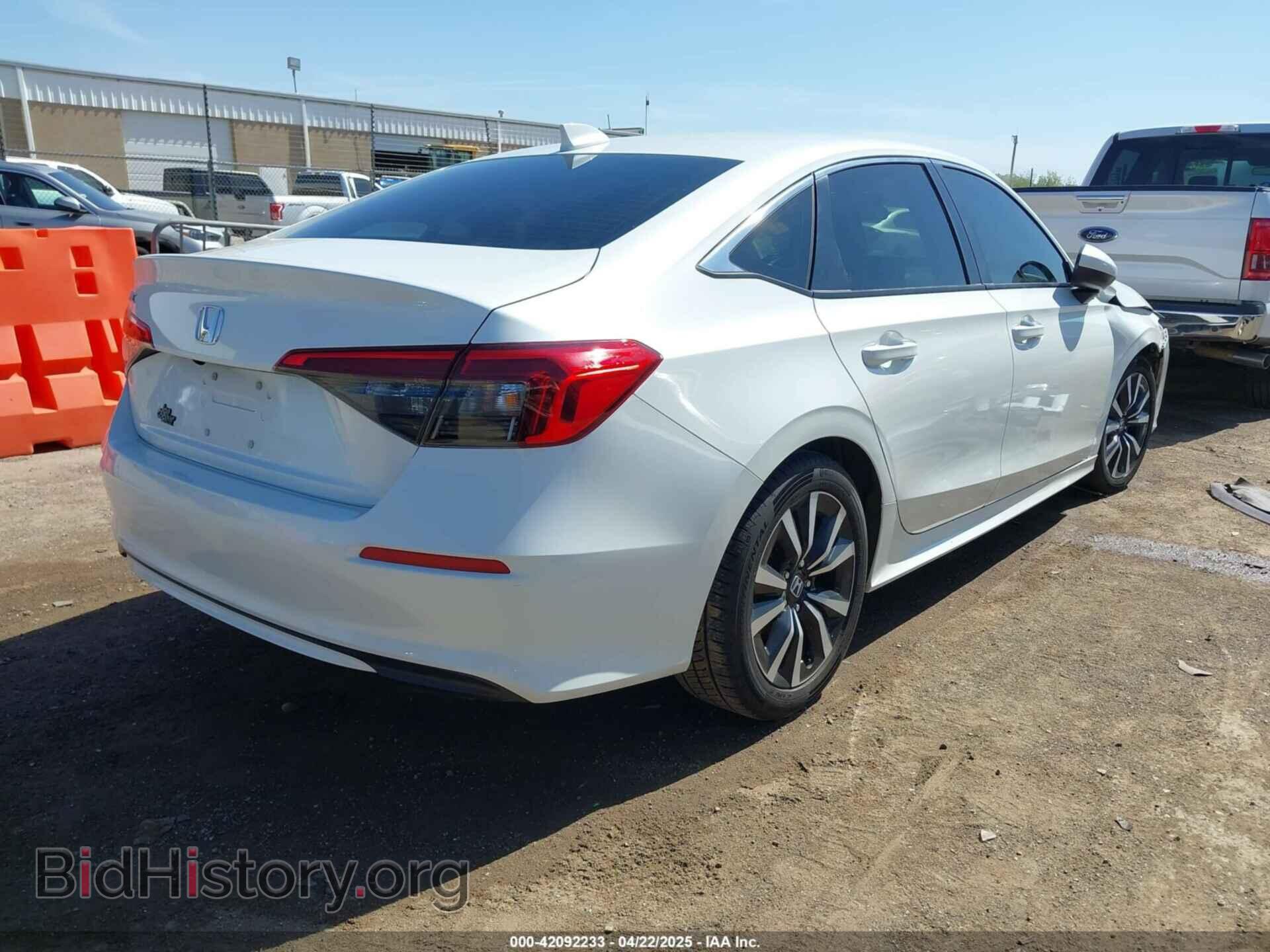 2022 HONDA CIVIC - VIN: JHMFE1F74NX007763 - Фото 4