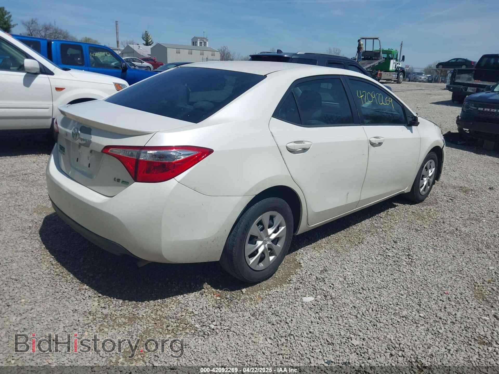 2014 TOYOTA COROLLA - VIN: 5YFBPRHE3EP025318 - Фото 4