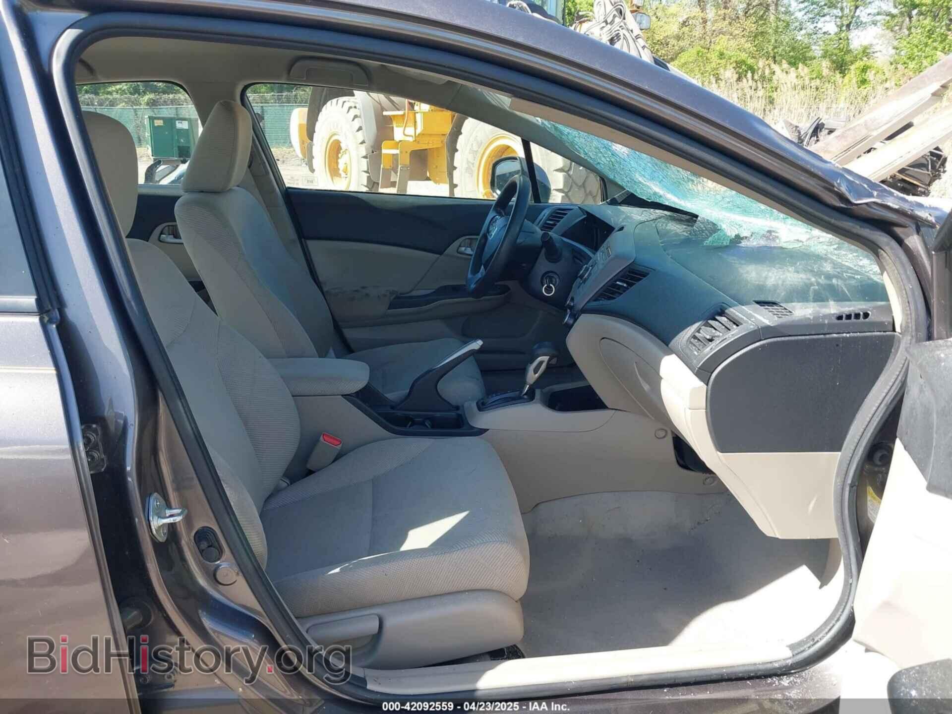 2012 HONDA CIVIC - VIN: 19XFB2F52CE348431 - Фото 5