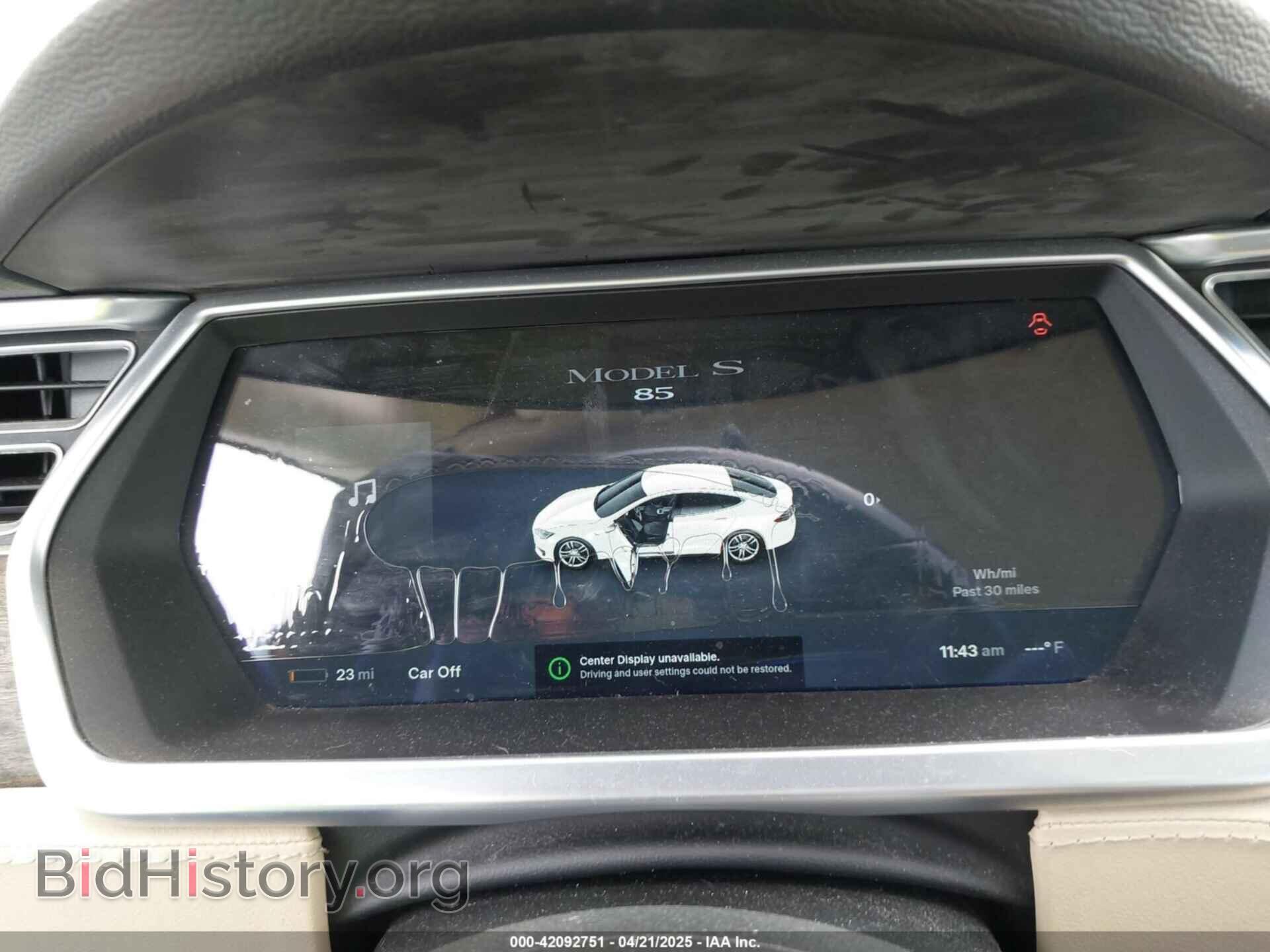2013 TESLA MODEL S - VIN: 5YJSA1CN2DFP17316 - Photo 7