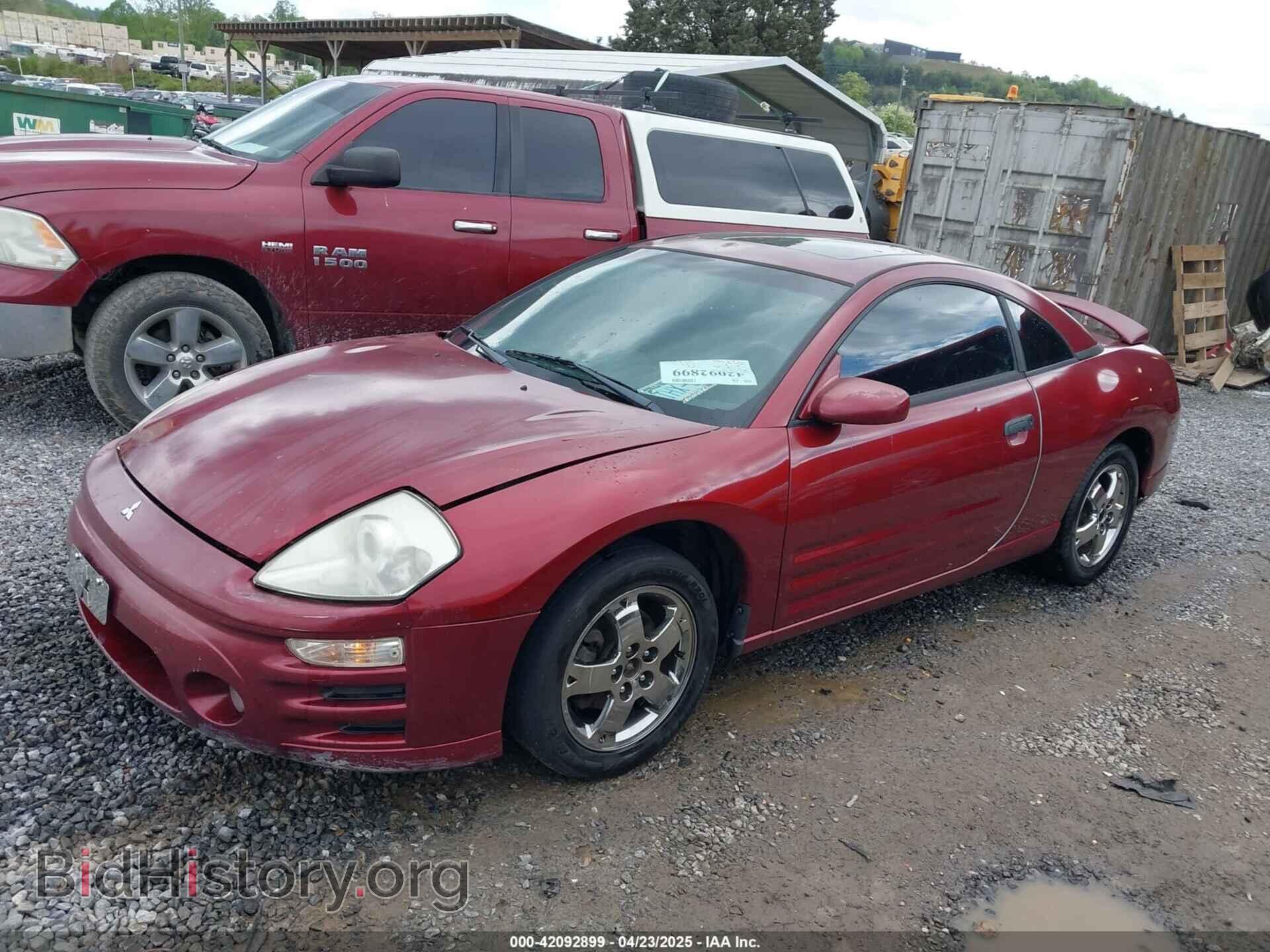 2005 MITSUBISHI ECLIPSE - VIN: 4A3AC44G95E002461 - Фото 2