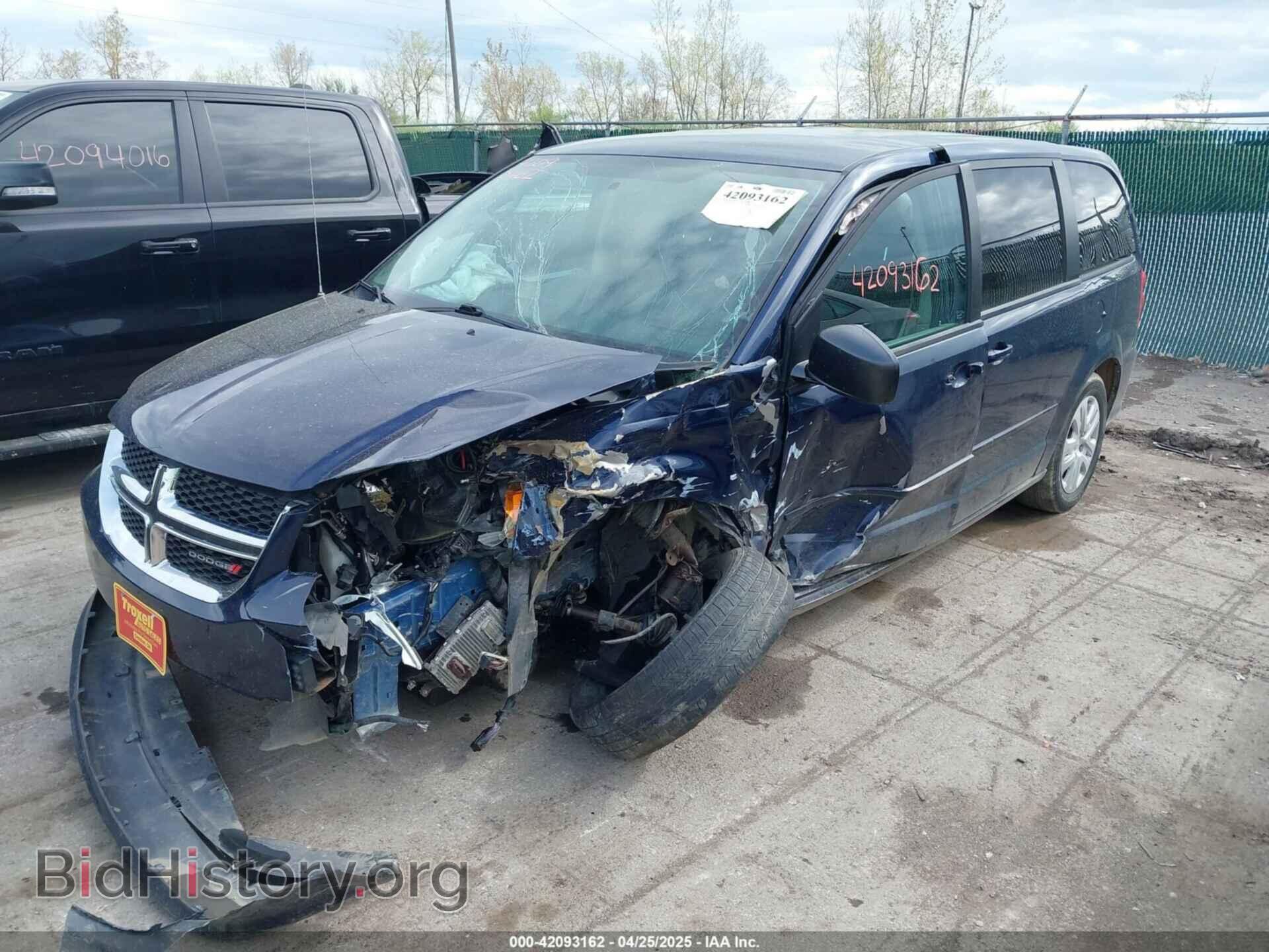 2014 DODGE GRAND CARAVAN - VIN: 2C4RDGBG0ER355729 - Фото 2