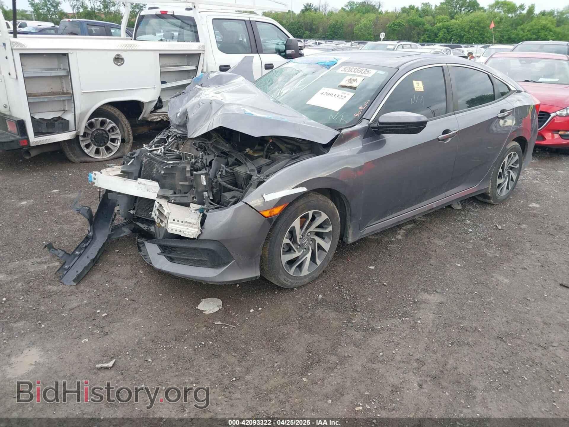 2017 HONDA CIVIC - VIN: 19XFC2F77HE082586 - Фото 2