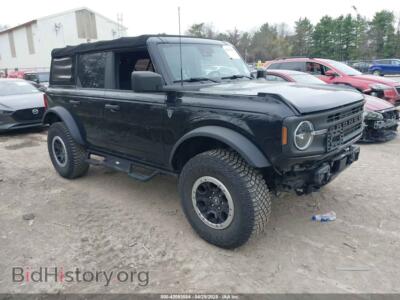 2022 Ford BRONCO, черный — VIN 1FMEE5DP5NLA79680, IAAI