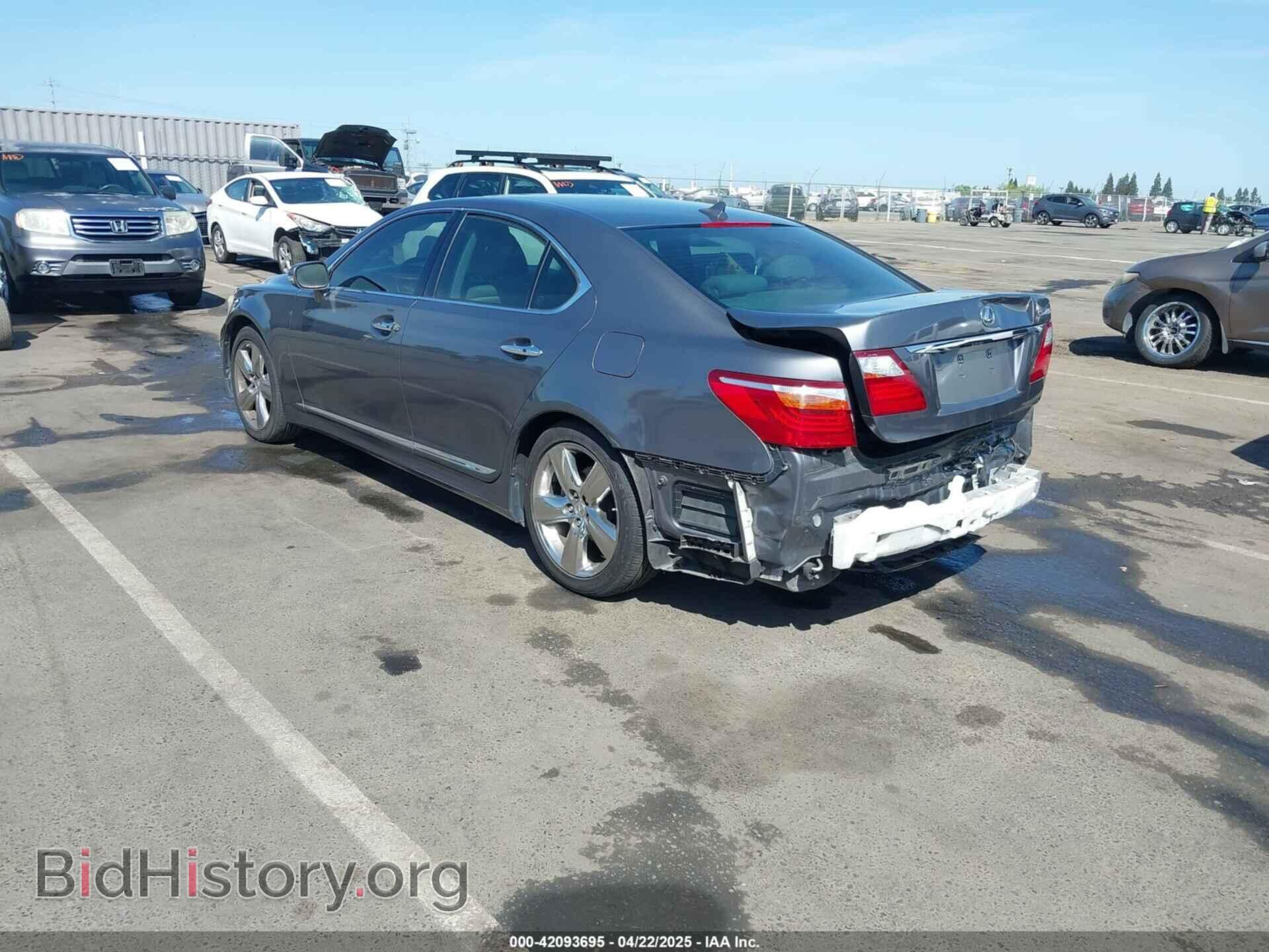 2012 LEXUS LS 460 - VIN: JTHBL5EF9C5109265 - Фото 3