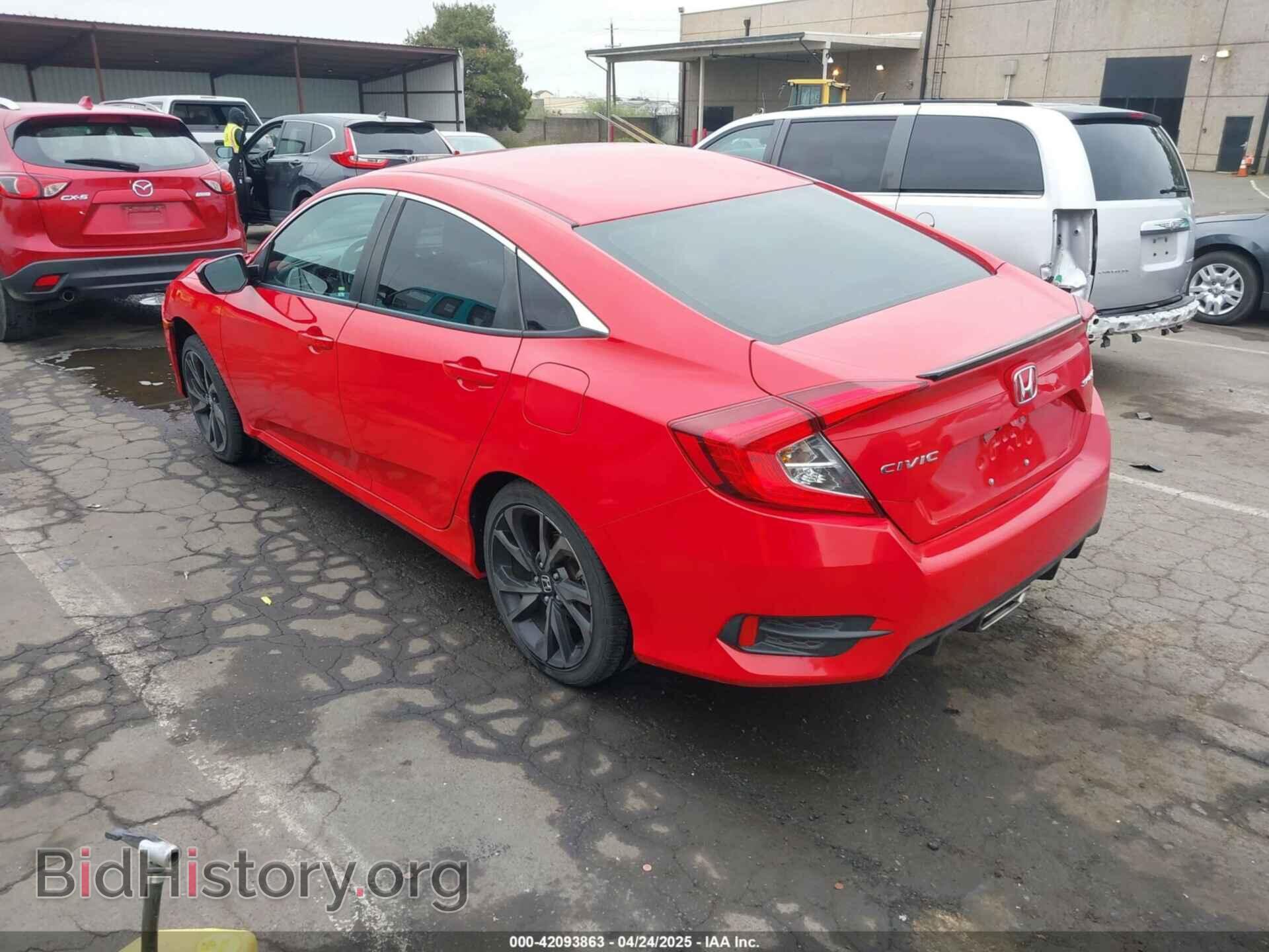 2019 HONDA CIVIC - VIN: 2HGFC2F80KH538093 - Фото 3
