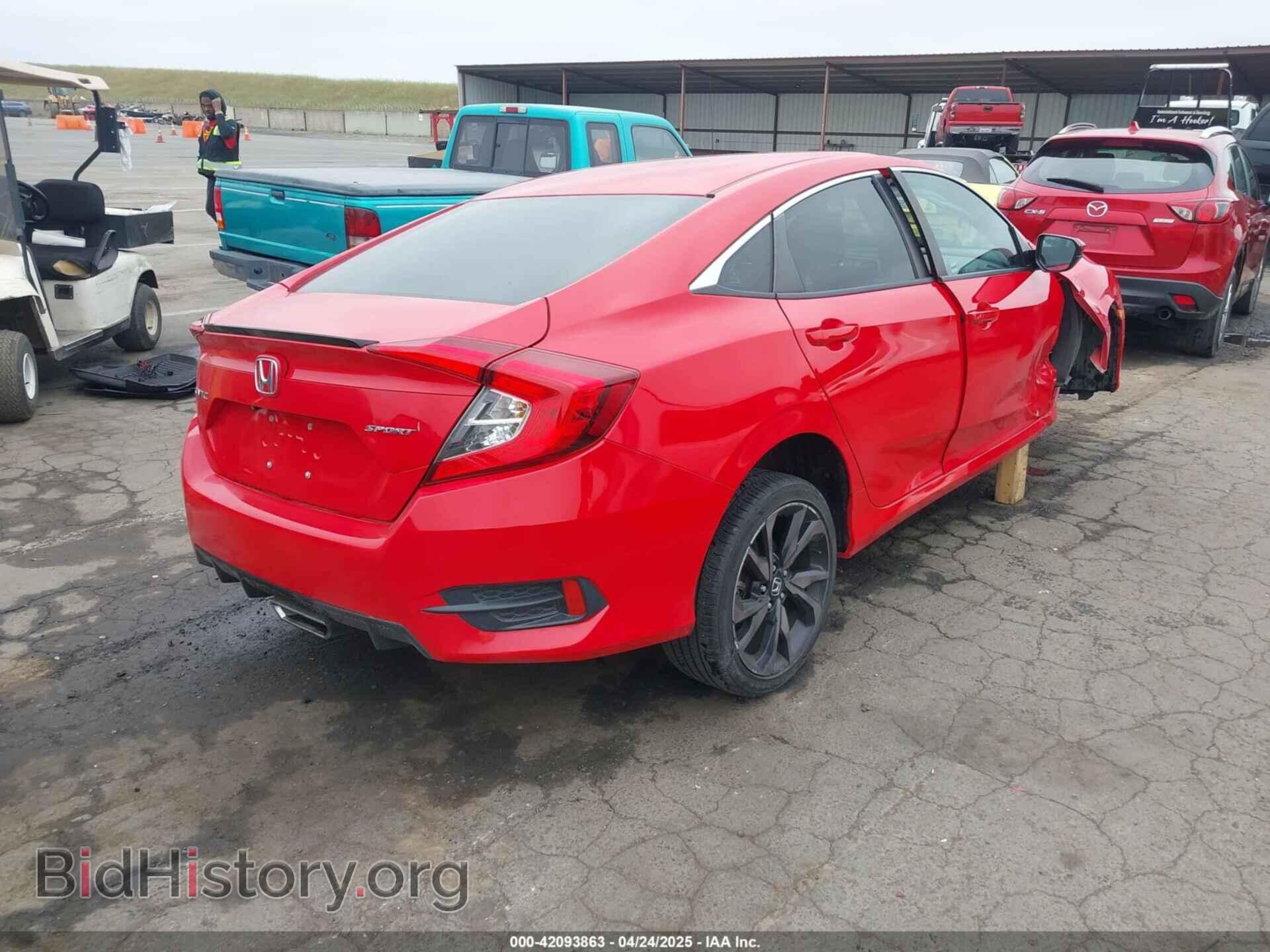 2019 HONDA CIVIC - VIN: 2HGFC2F80KH538093 - Фото 4