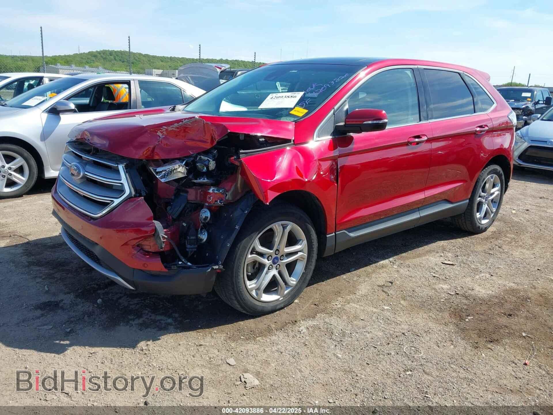 2015 FORD EDGE - VIN: 2FMPK3K87FBC17934 - Photo 2