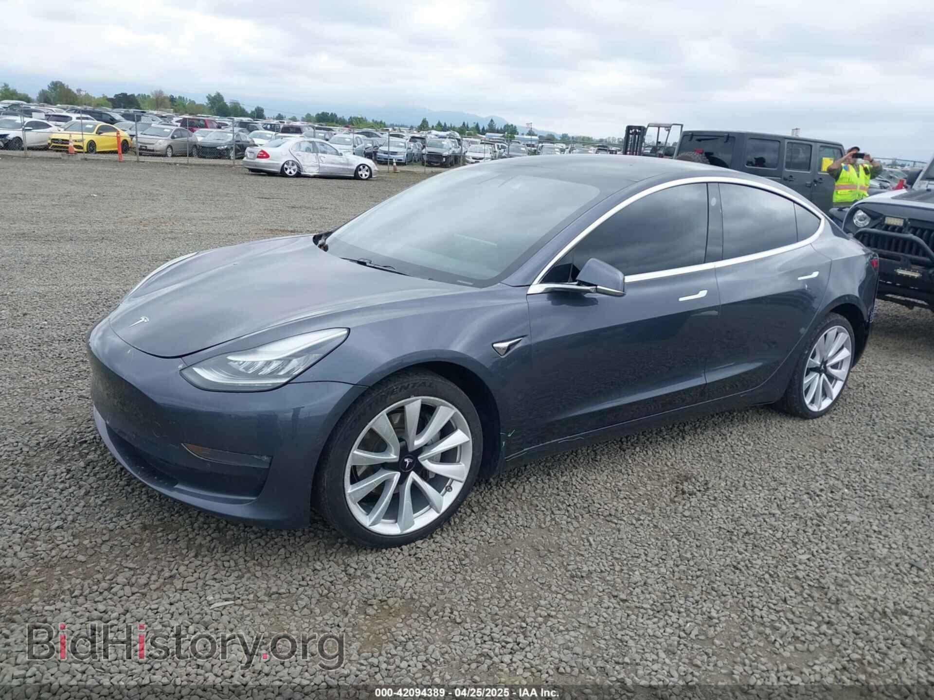 2019 TESLA MODEL 3 - VIN: 5YJ3E1EB7KF205883 - Фото 2