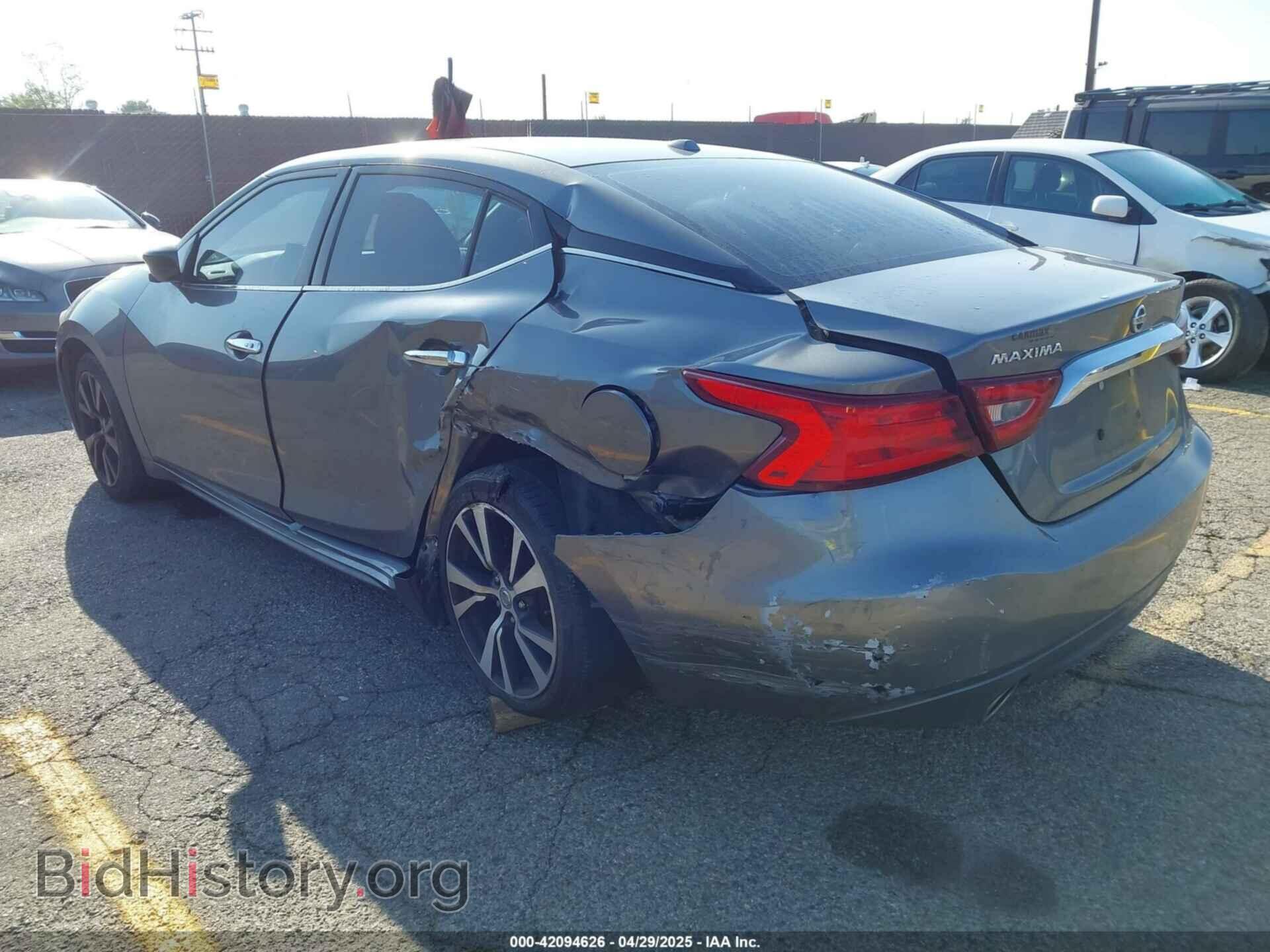 2018 NISSAN MAXIMA - VIN: 1N4AA6AP1JC400557 - Фото 3
