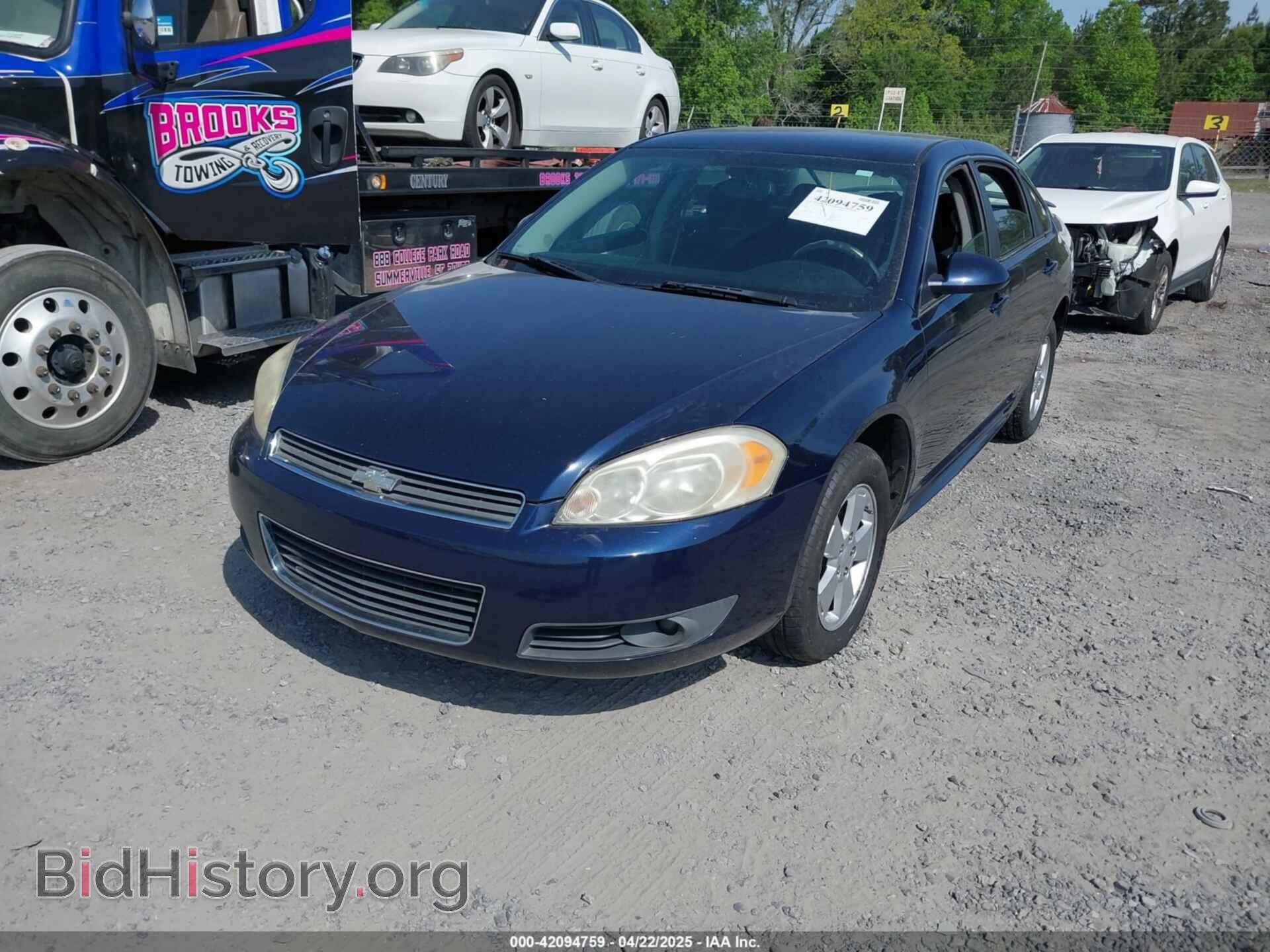 2010 CHEVROLET IMPALA - VIN: 2G1WB5EK6A1115471 - Фото 2