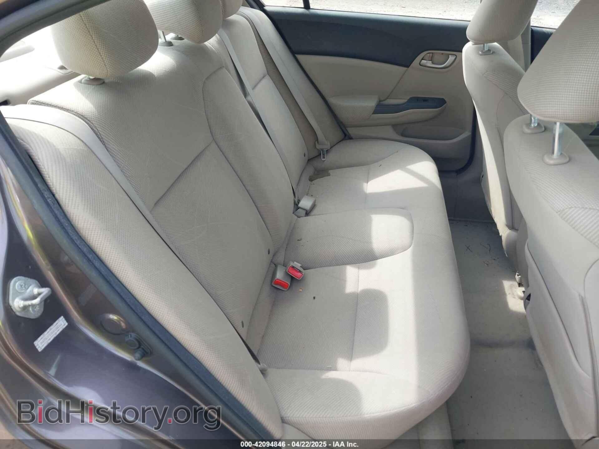 2012 HONDA CIVIC - VIN: 2HGFB2F57CH528266 - Фото 8