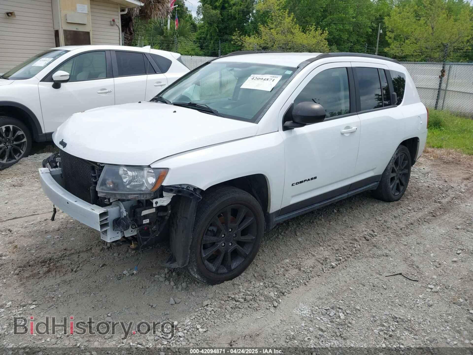 2015 JEEP COMPASS - VIN: 1C4NJCBAXFD400627 - Фото 2