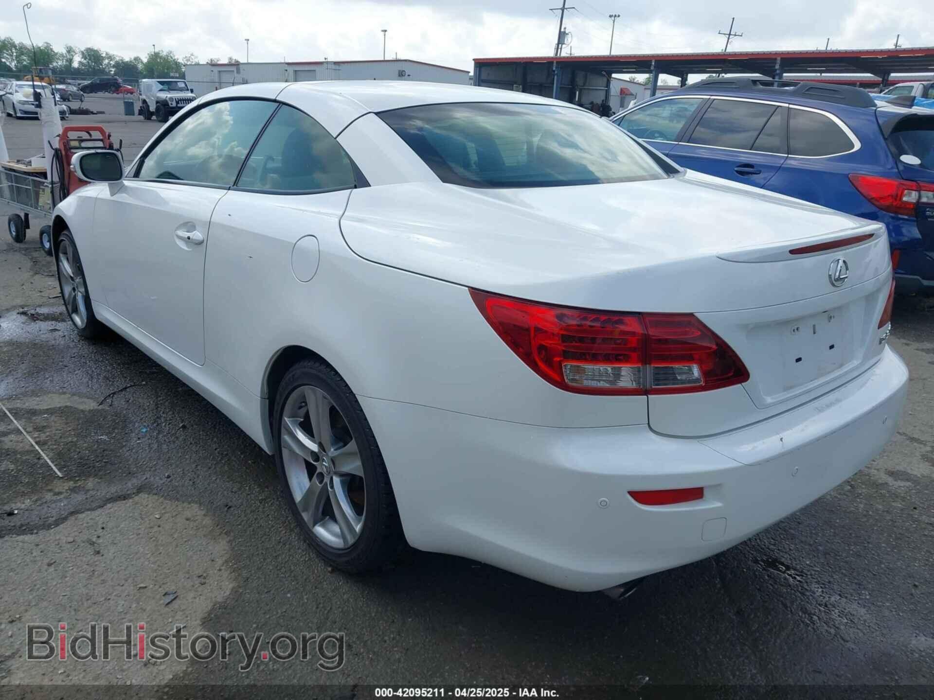 2012 LEXUS IS 350C - VIN: JTHFE2C21C2508666 - Photo 3
