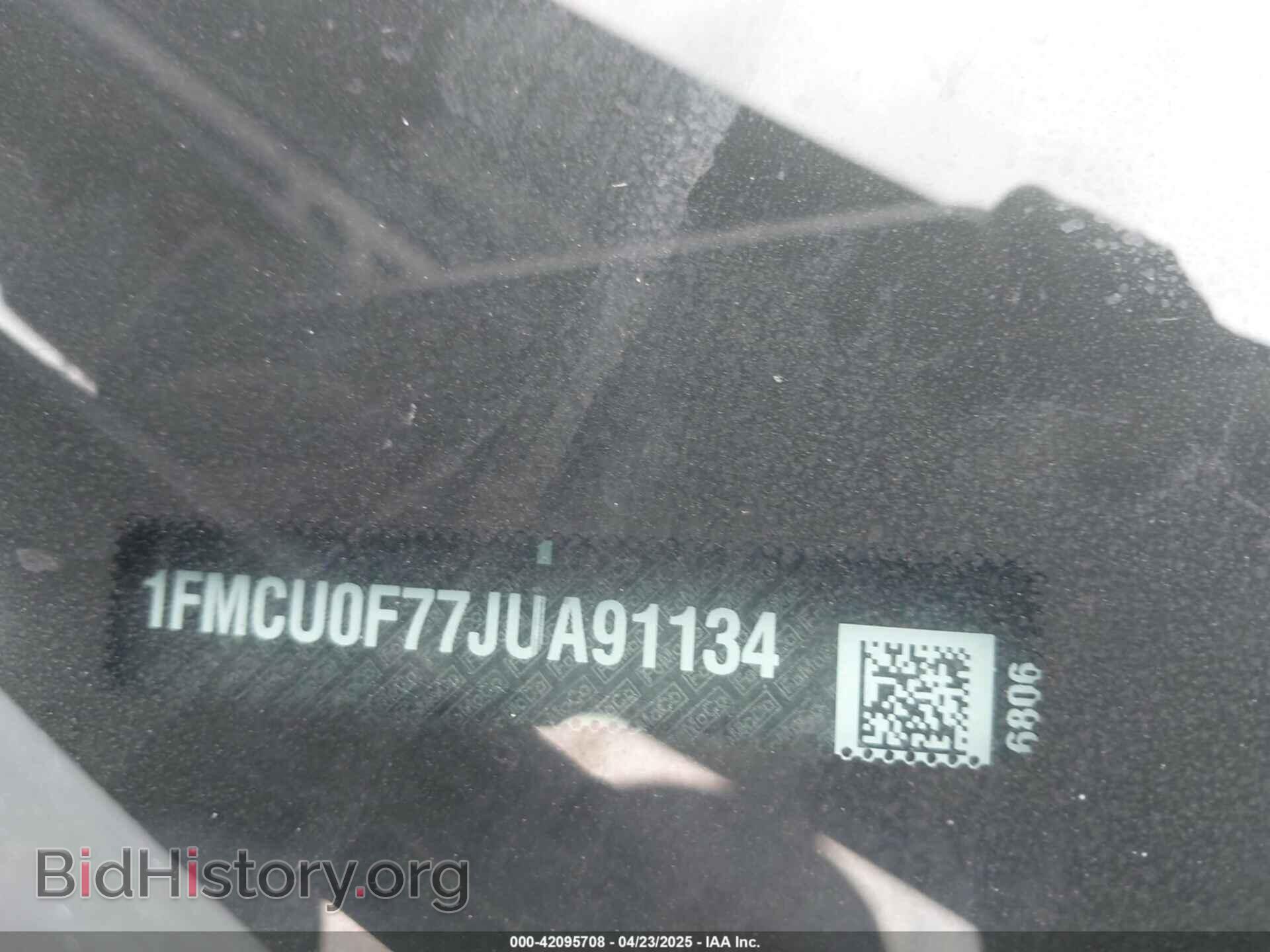 2018 FORD ESCAPE - VIN: 1FMCU0F77JUA91134 - Фото 9
