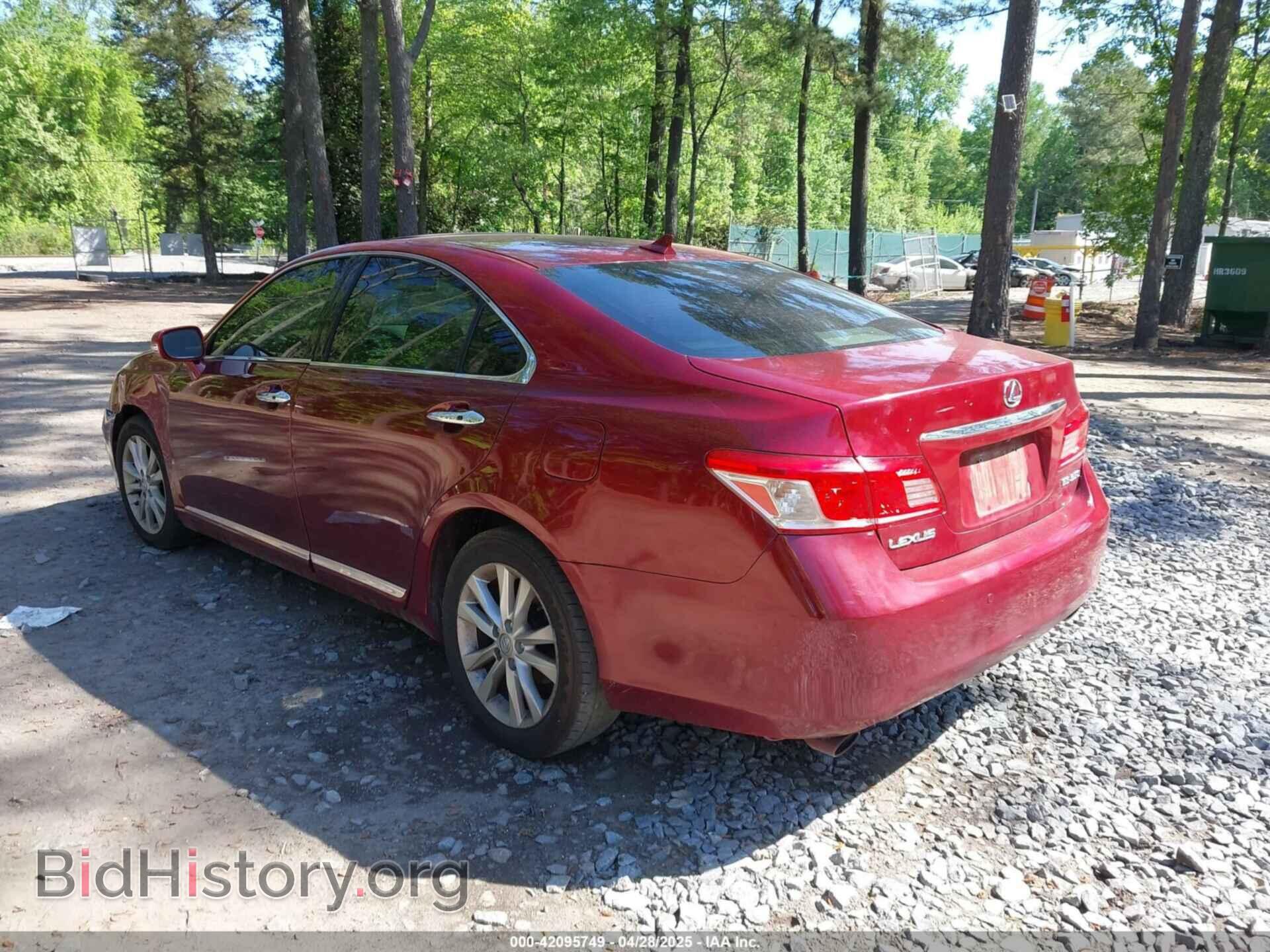 2010 LEXUS ES 350 - VIN: JTHBK1EG2A2407269 - Фото 3