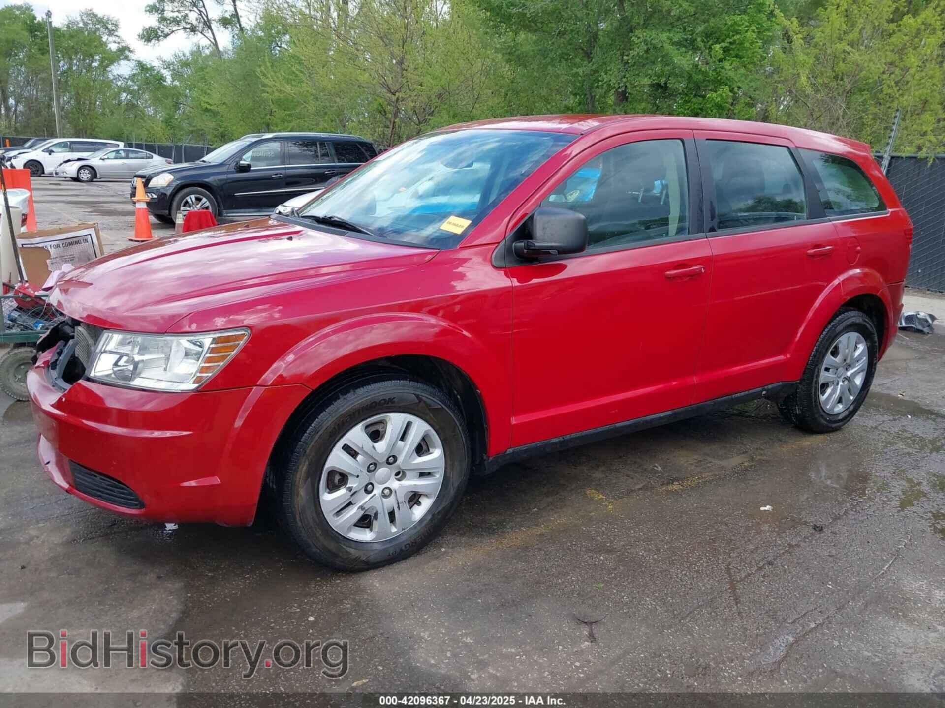 2013 DODGE JOURNEY - VIN: 3C4PDCAB4DT684886 - Фото 2