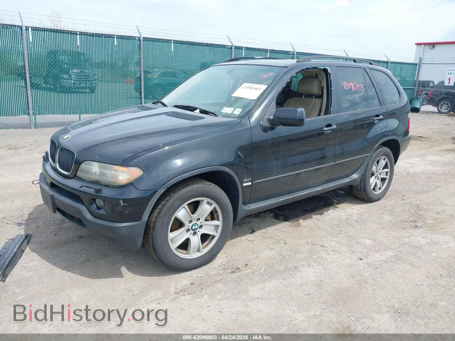 2006 BMW X5 - VIN: 5UXFA13556LY32413 - Фото 2