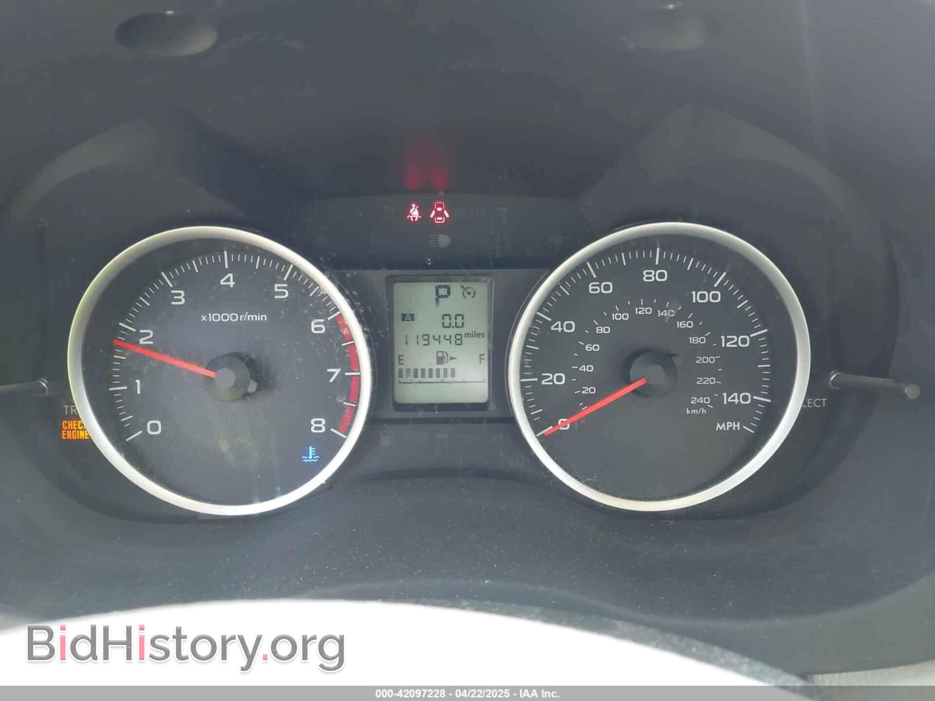 2014 SUBARU FORESTER - VIN: JF2SJAECXEH494196 - Фото 7