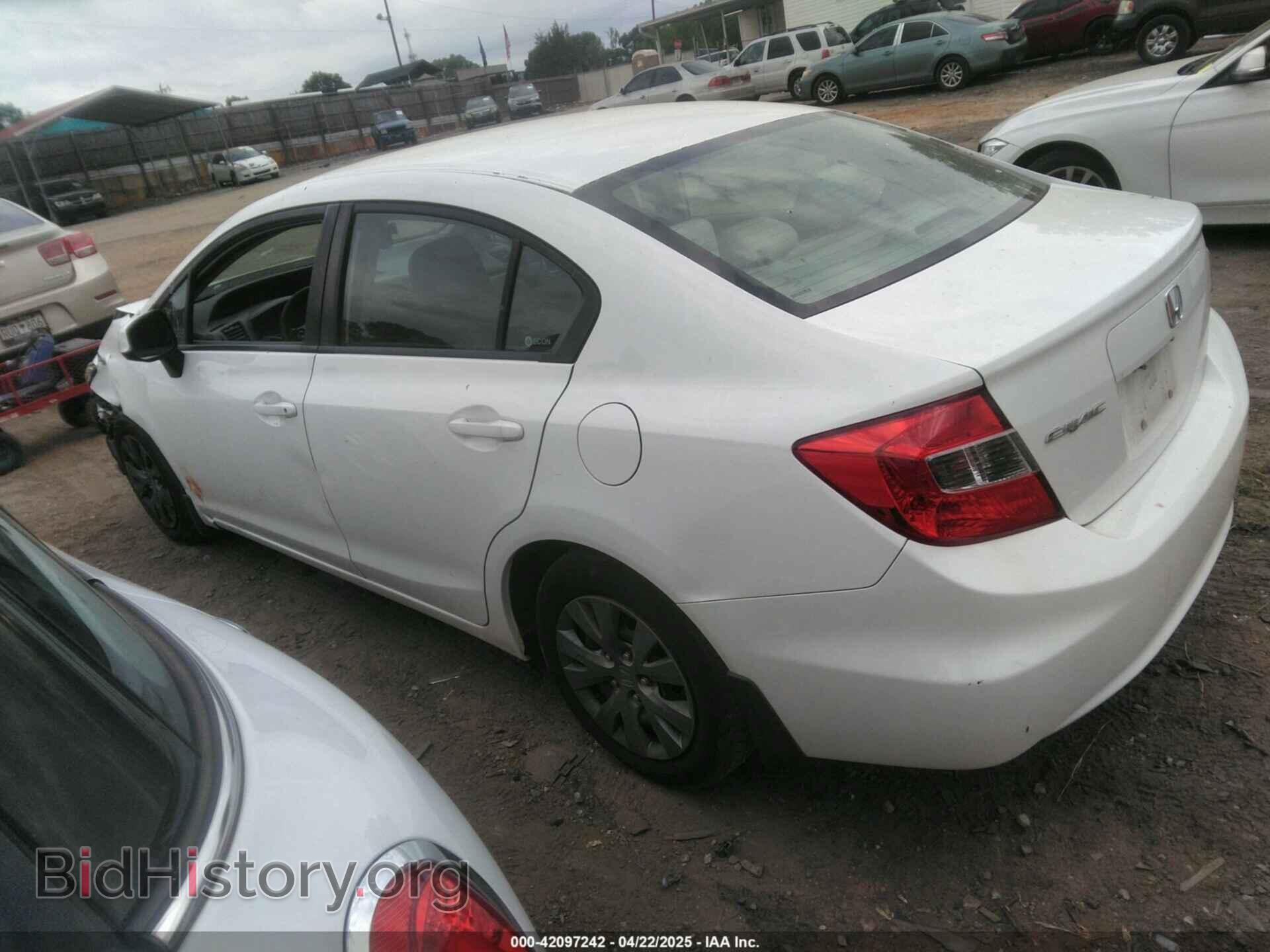 2012 HONDA CIVIC - VIN: 19XFB2F59CE043024 - Фото 3