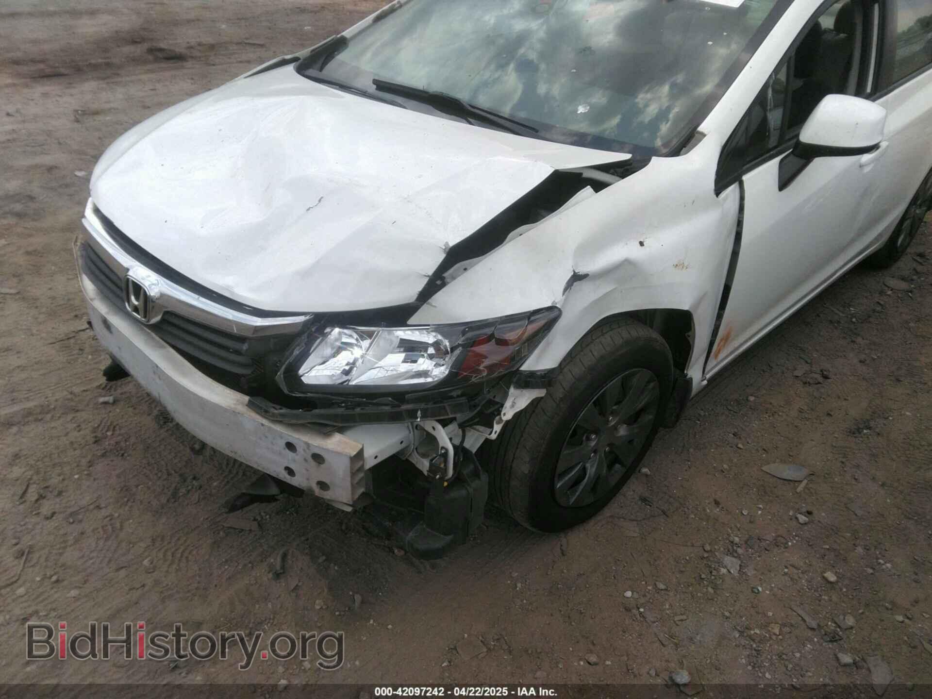 2012 HONDA CIVIC - VIN: 19XFB2F59CE043024 - Фото 6