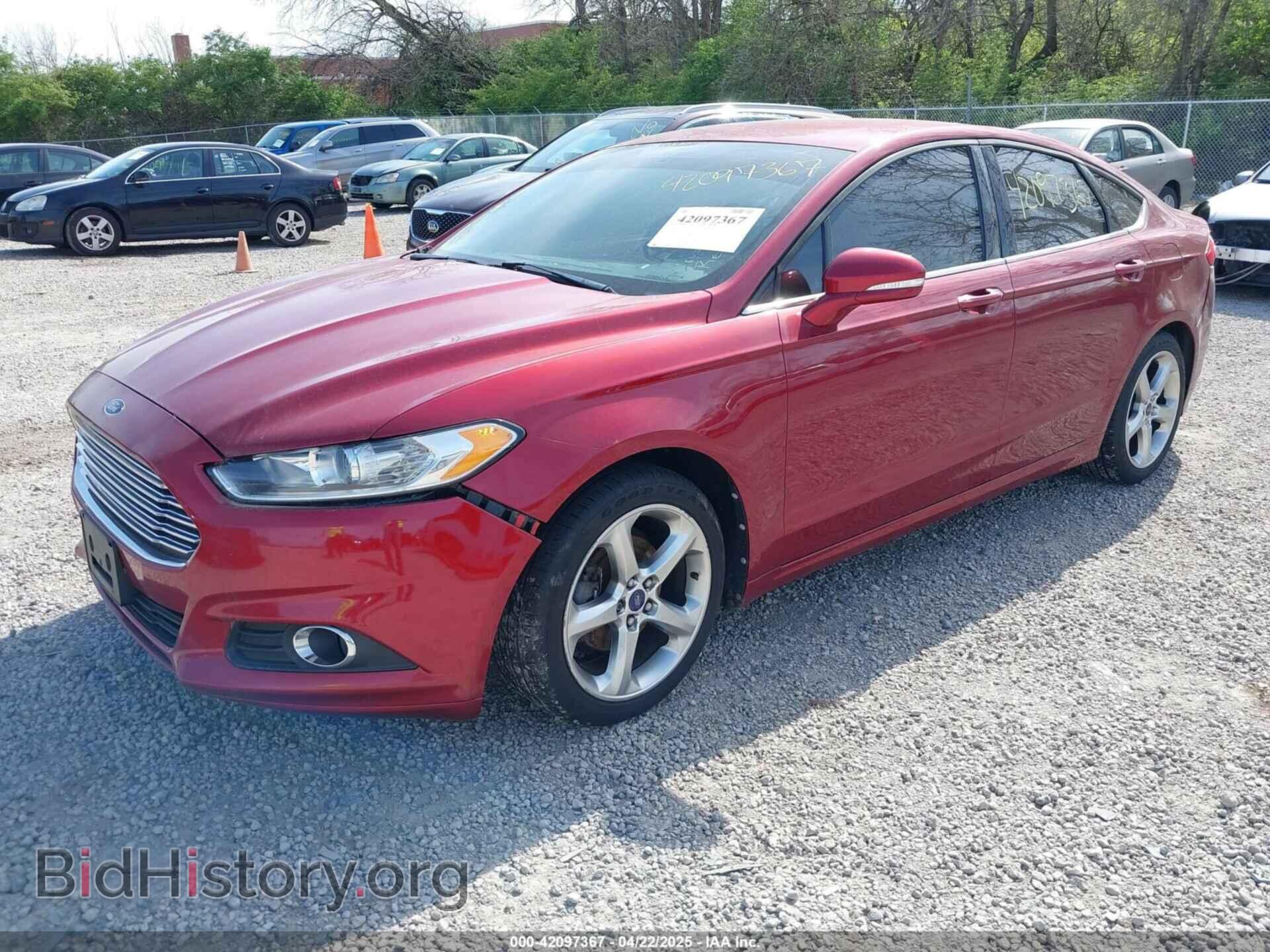 2013 FORD FUSION - VIN: 3FA6P0HR6DR207528 - Фото 2